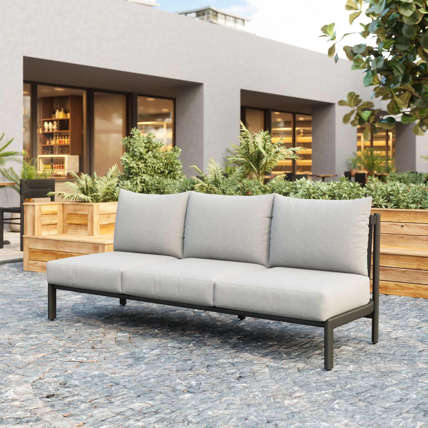 Horizon Sofa Gray - 10