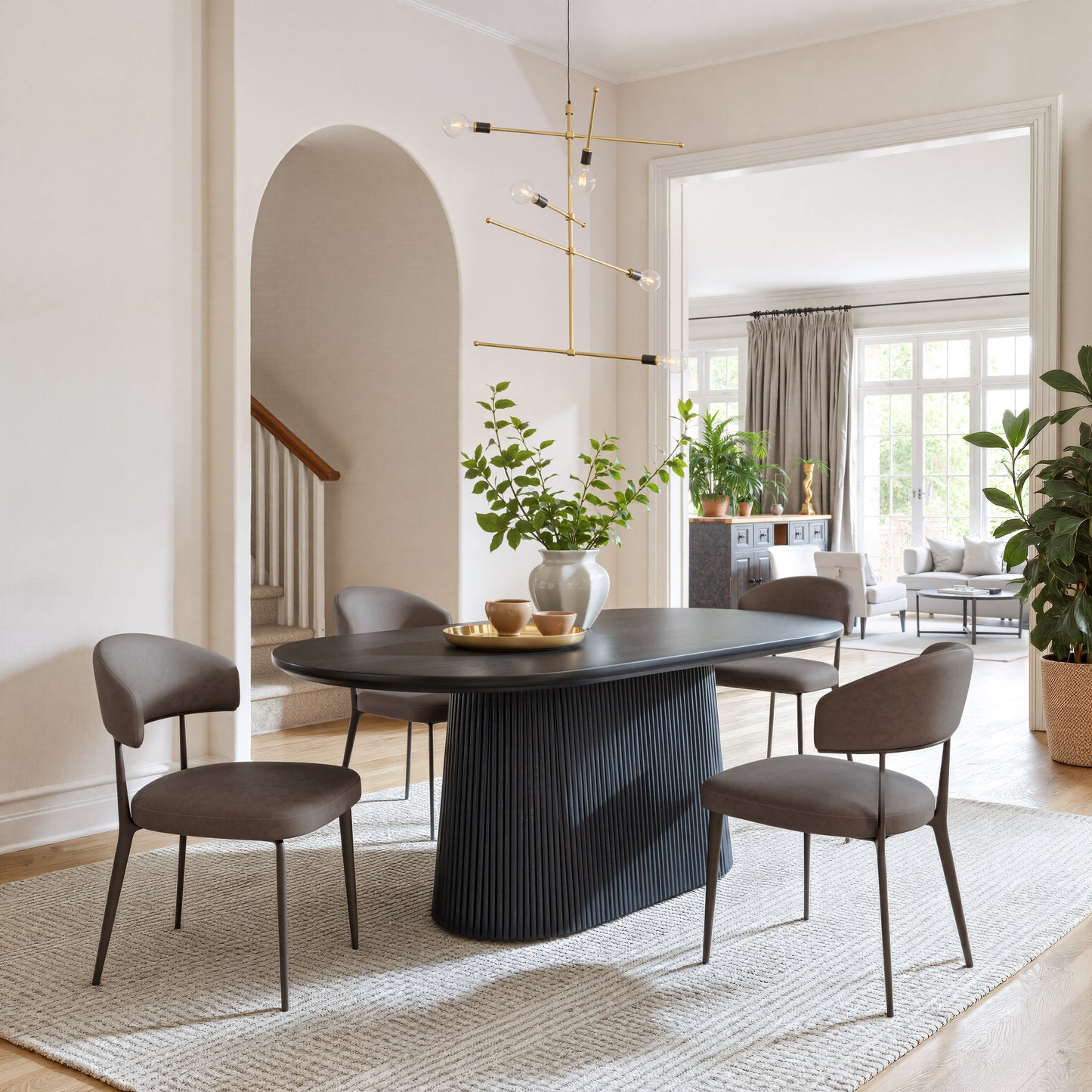 Sulco Dining Table Black - 6