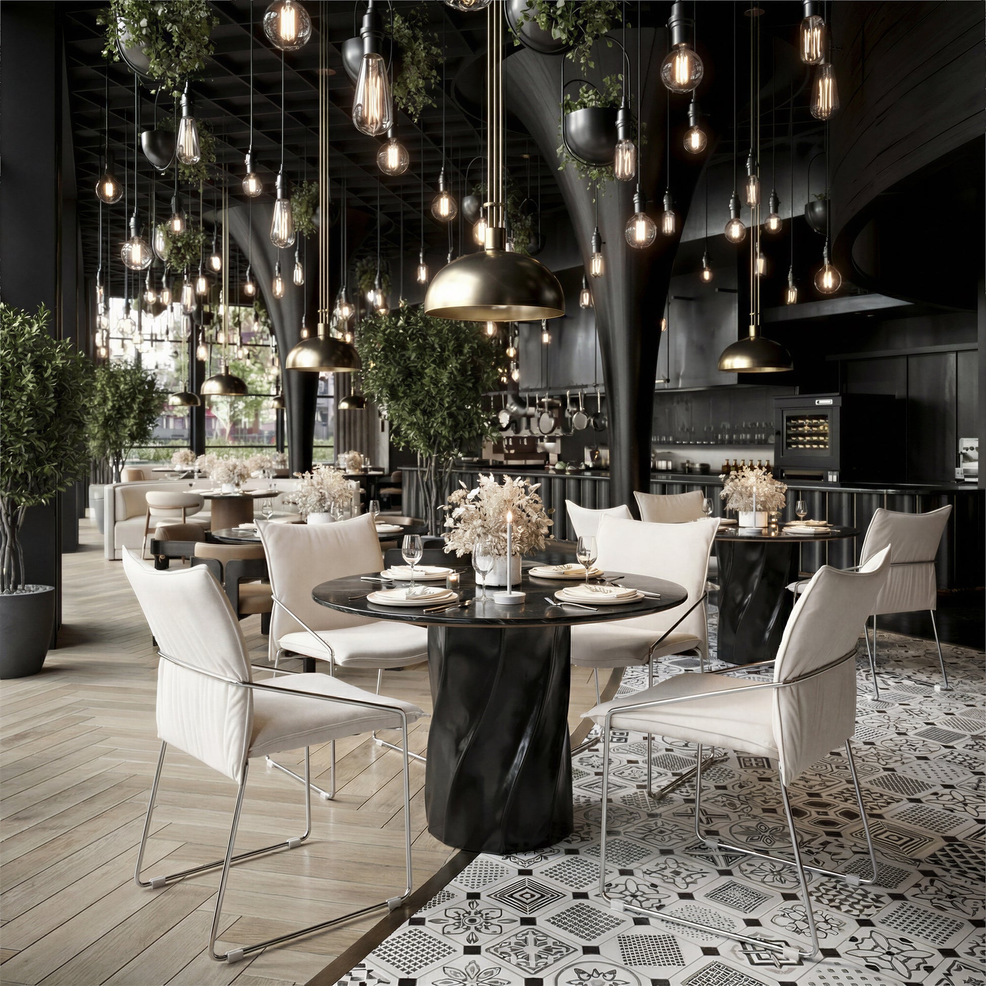 Pola Dining Chair (Set of 2) White - 8