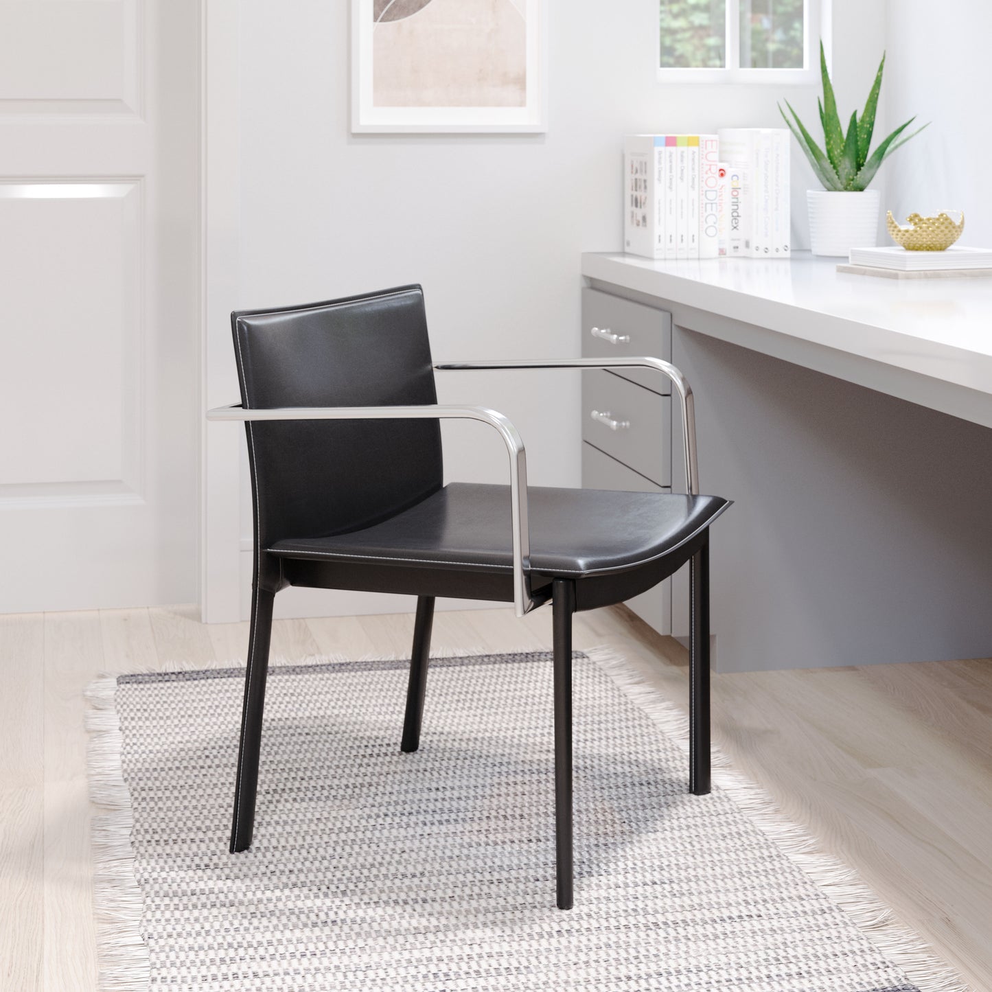 Gekko Conference Chair (Set of 2) Black