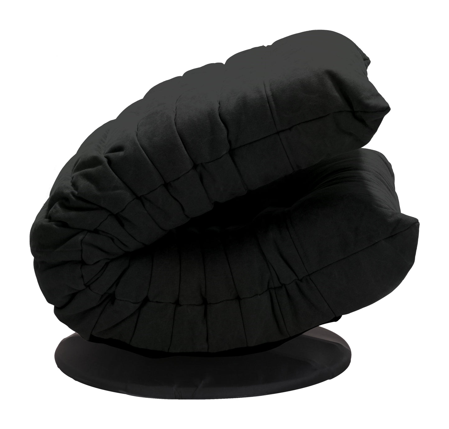 Down Low Swivel Chair Black