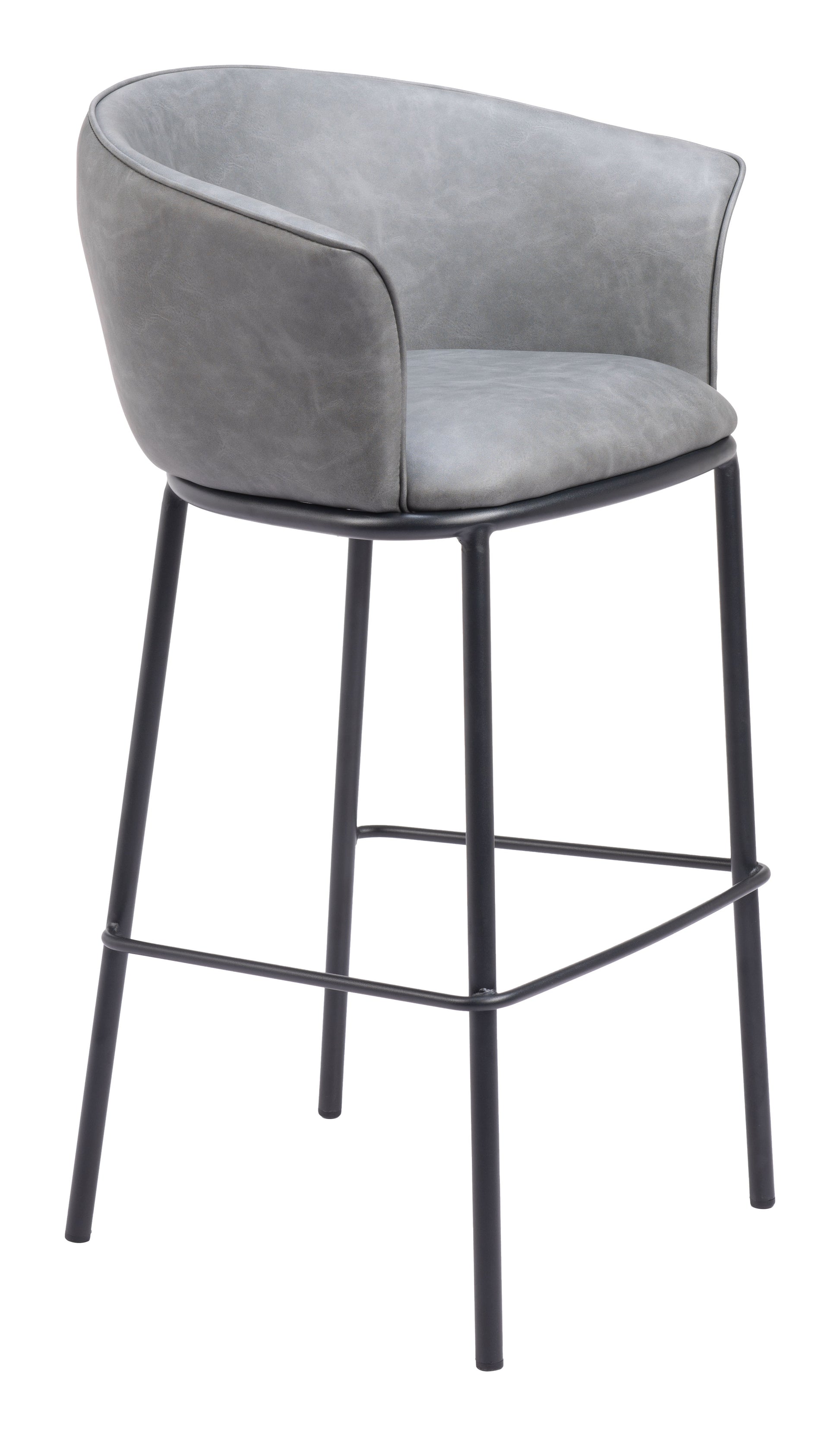 Garston Barstool Gray - 6