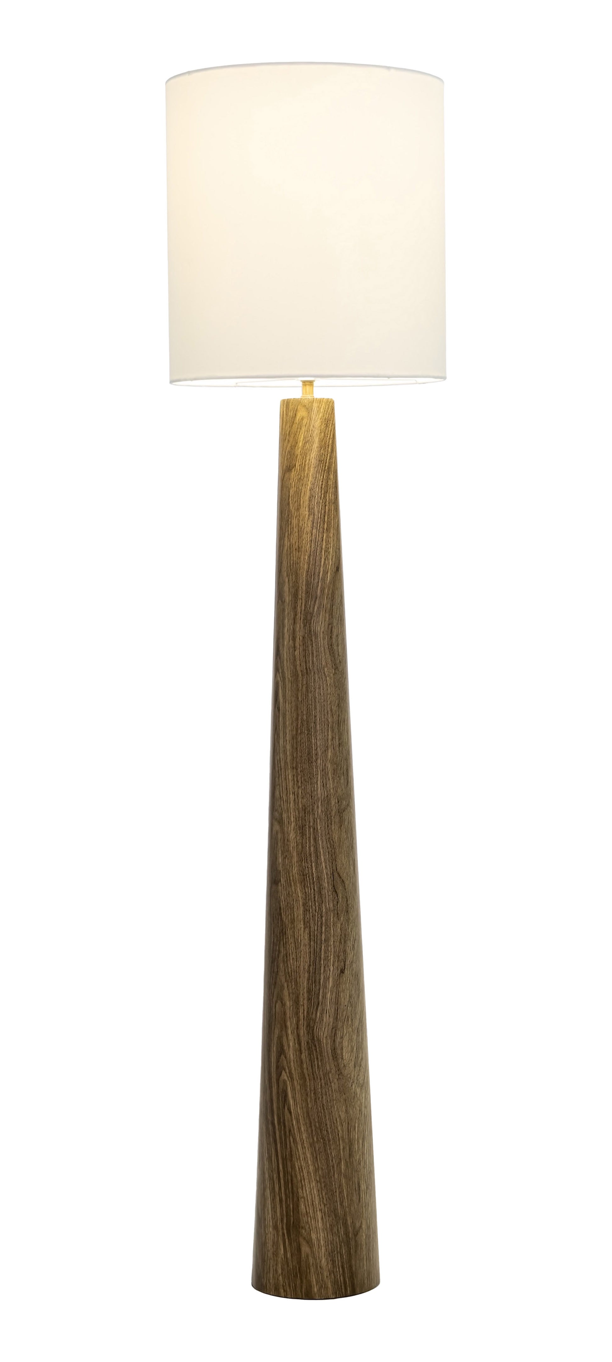 Woonari Solar Floor Lamp Brown - 3