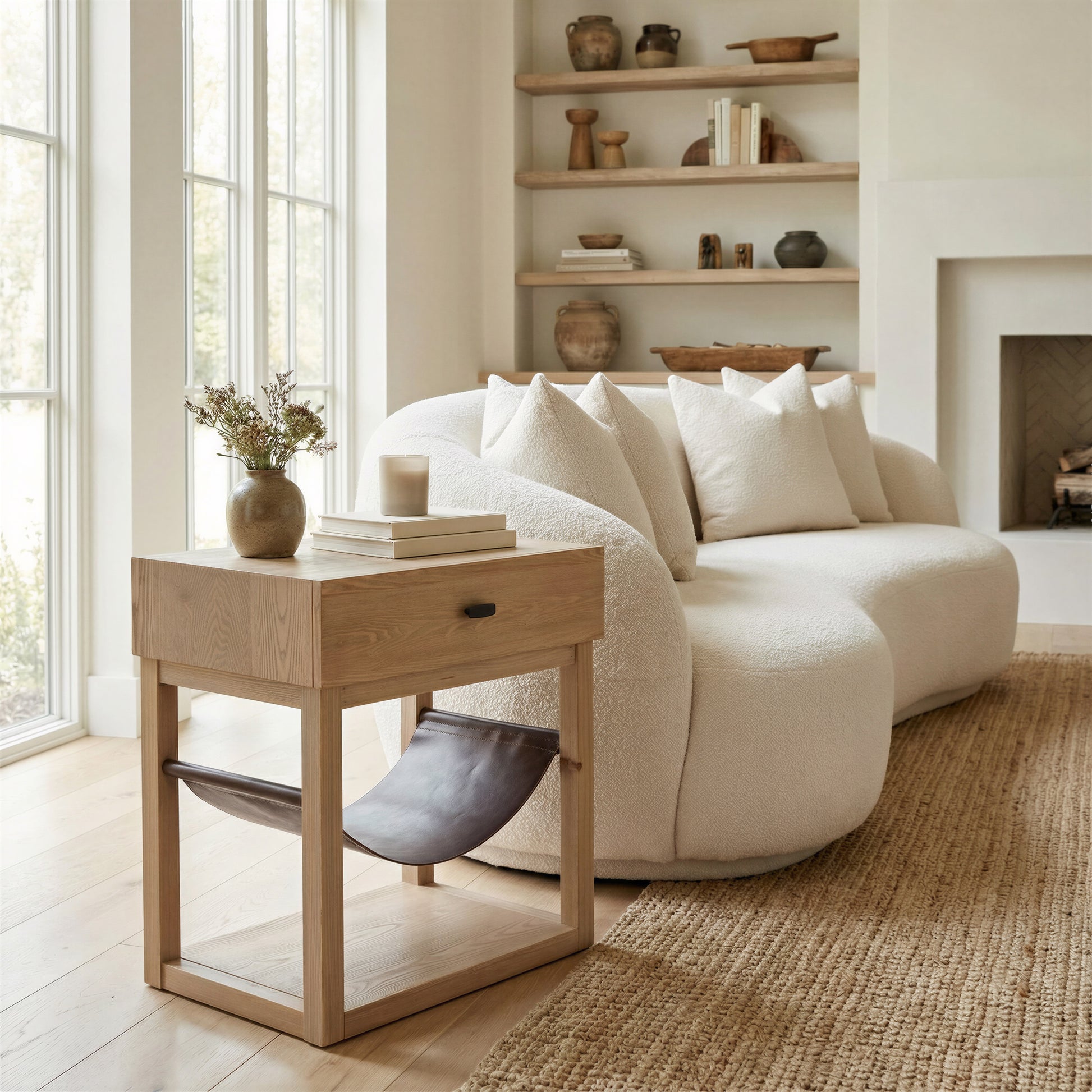 Haram Side Table Natural - 10