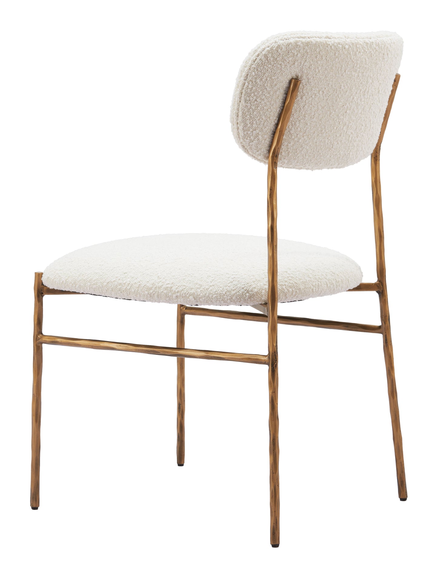 Sydhavnen Dining Chair Cream & Gold - 5
