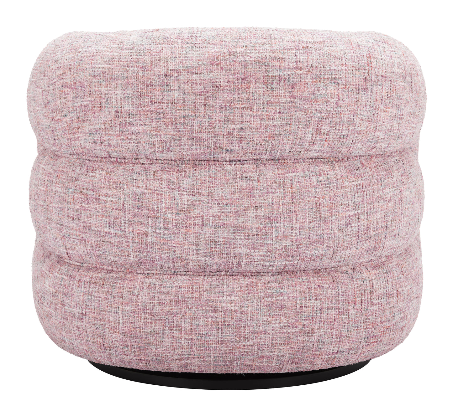 Refine Swivel Chair Pink Tweed - 4
