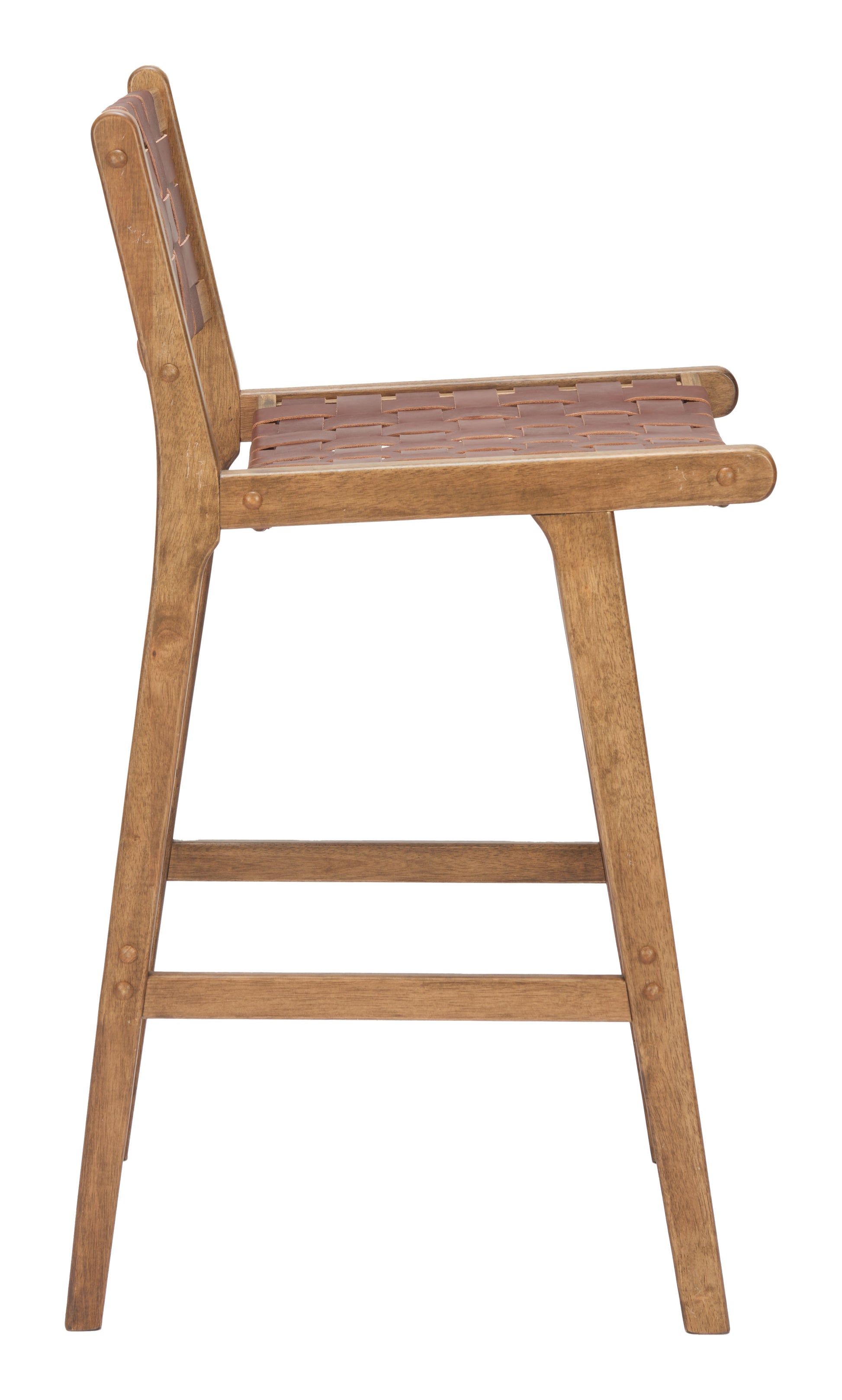 Feder Barstool (Set of 2) Brown - 2