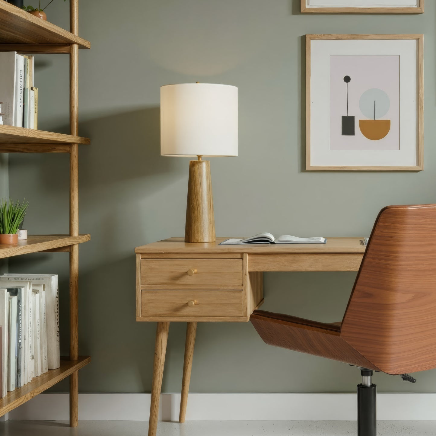 Woonari Solar Table Lamp Brown - 13