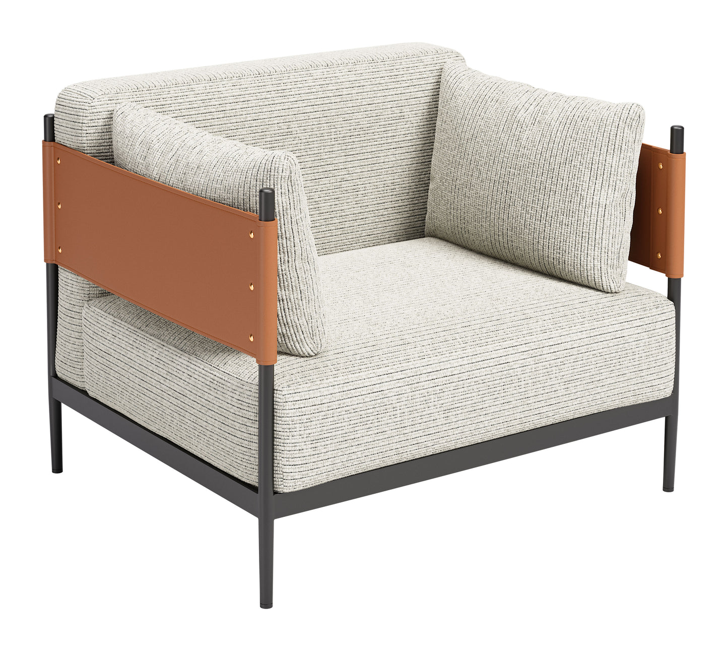 Stirbe Armchair Gray - 6
