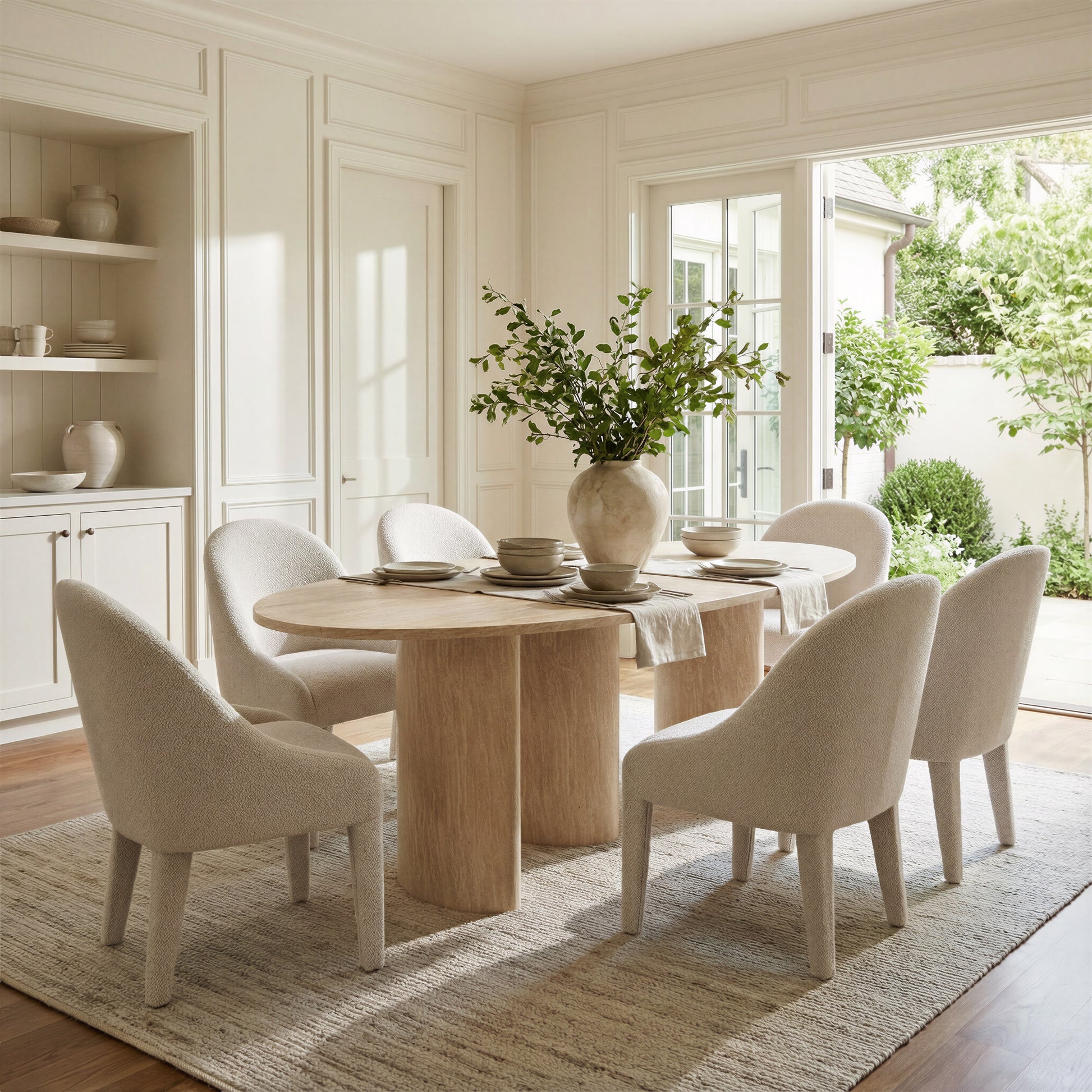 Domo Dining Chair Ivory - 8