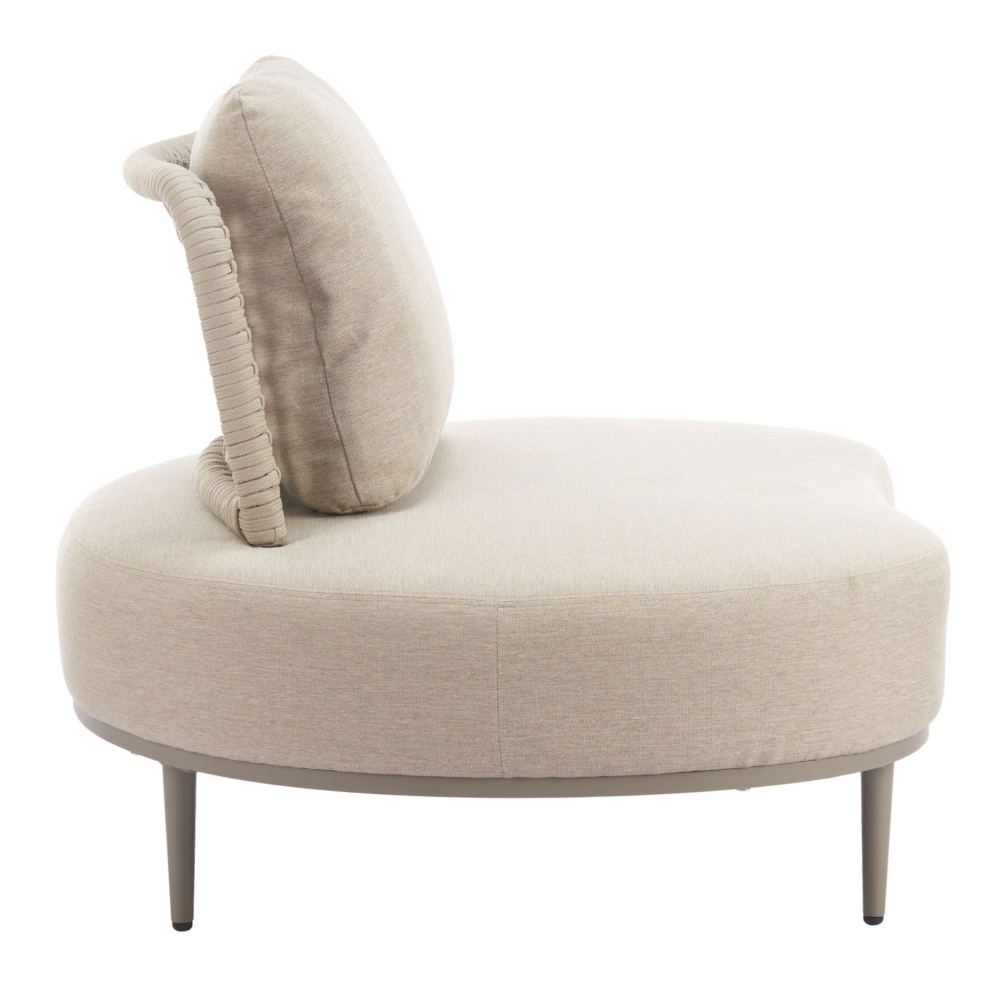 Ruhe Accent Chair Beige - 2
