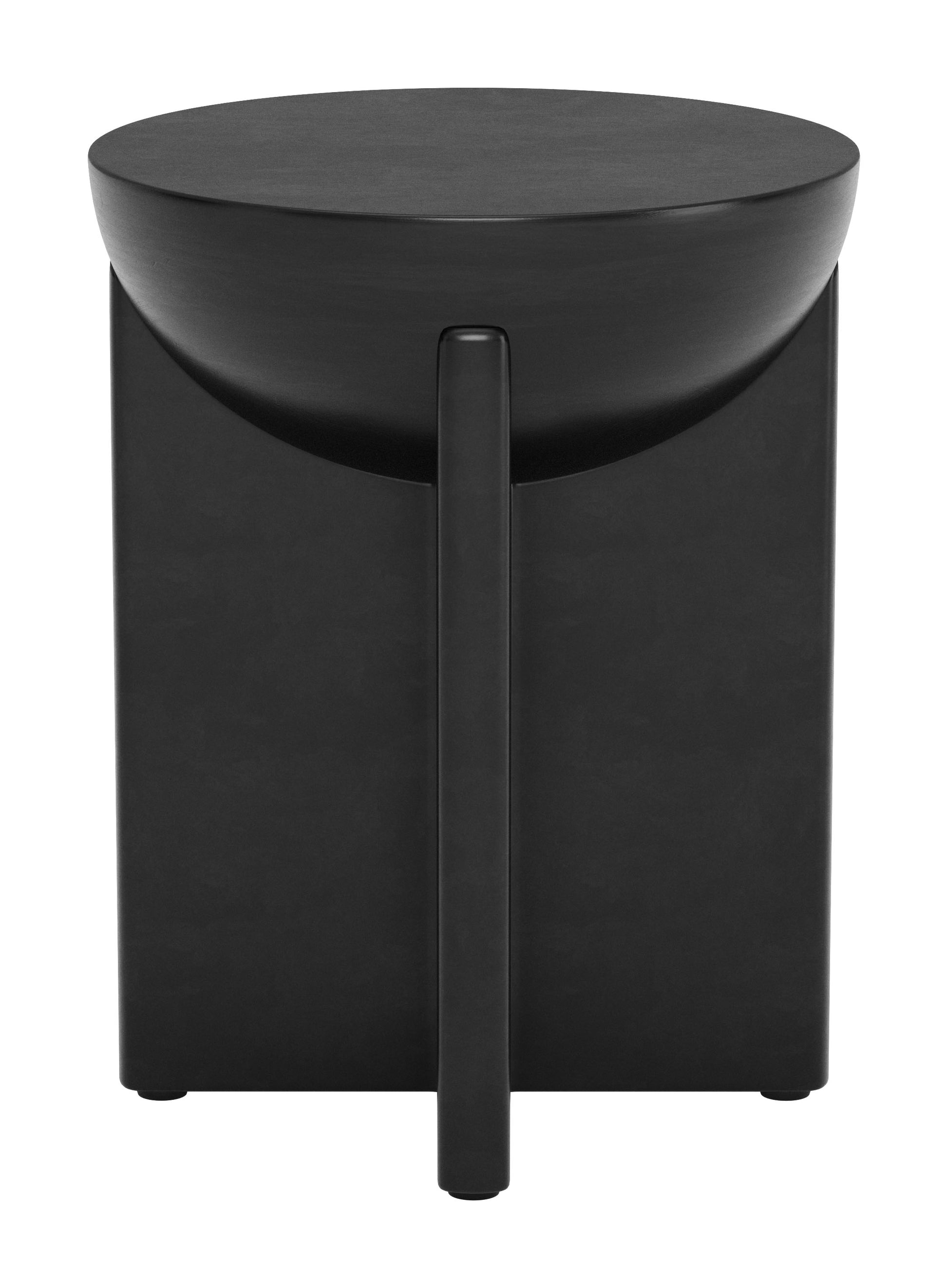 Tume Side Table Black - 2