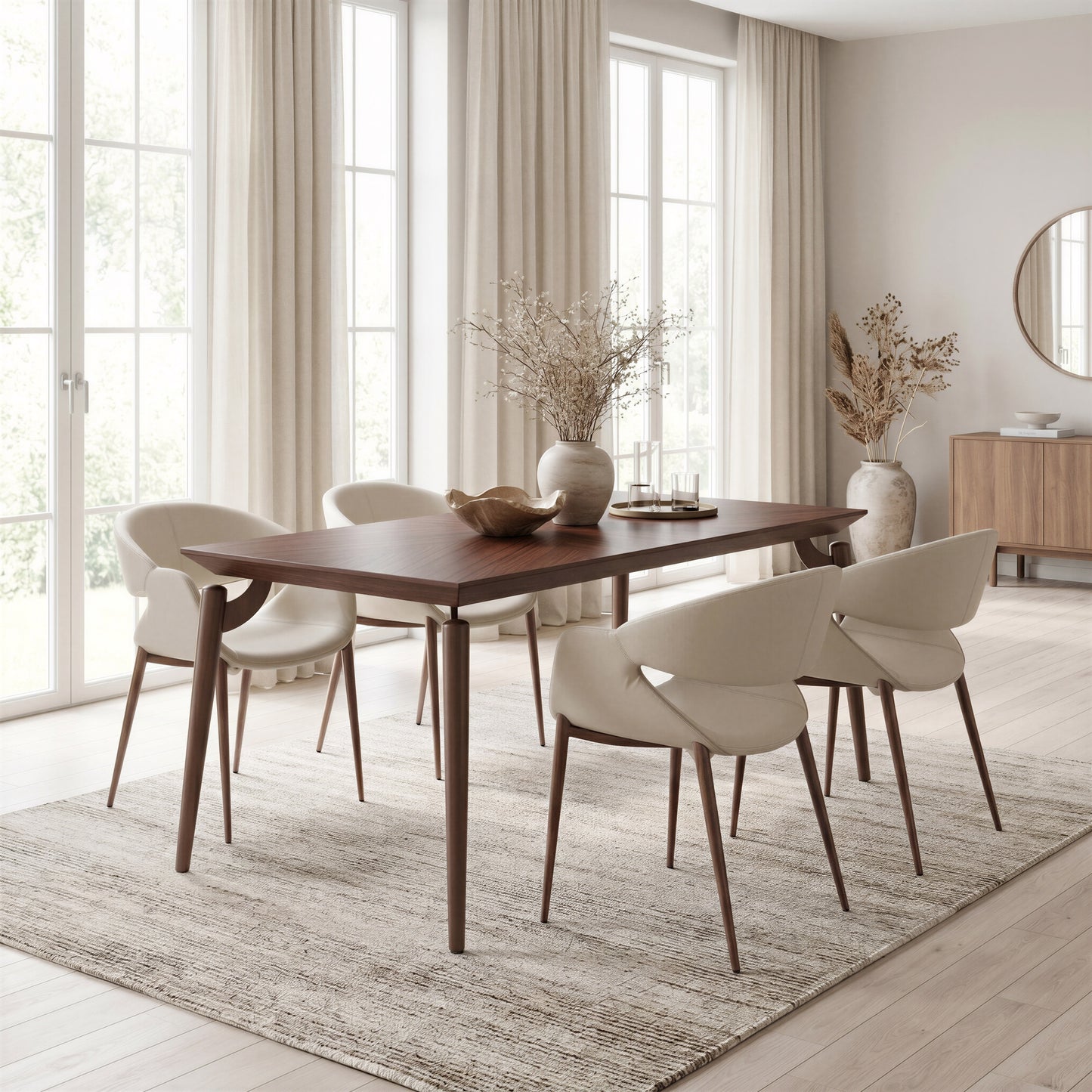 Plano Dining Table Brown - 9