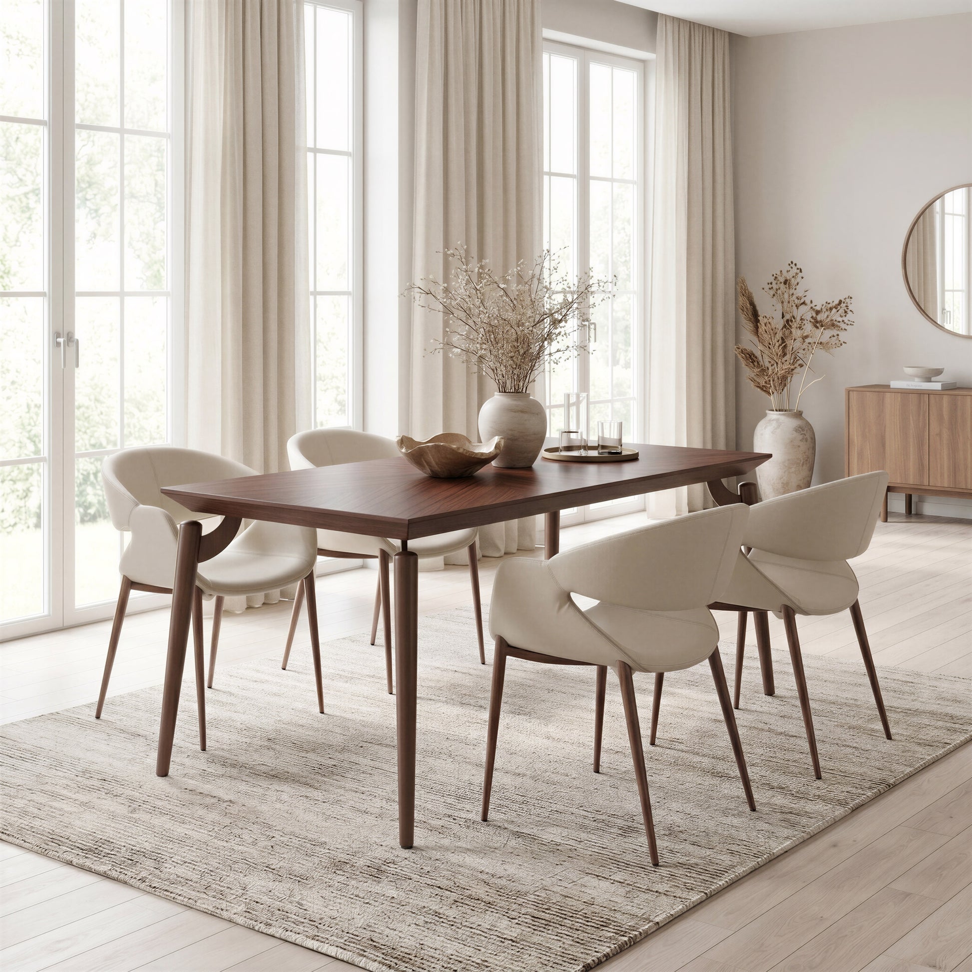 Plano Dining Table Brown - 9