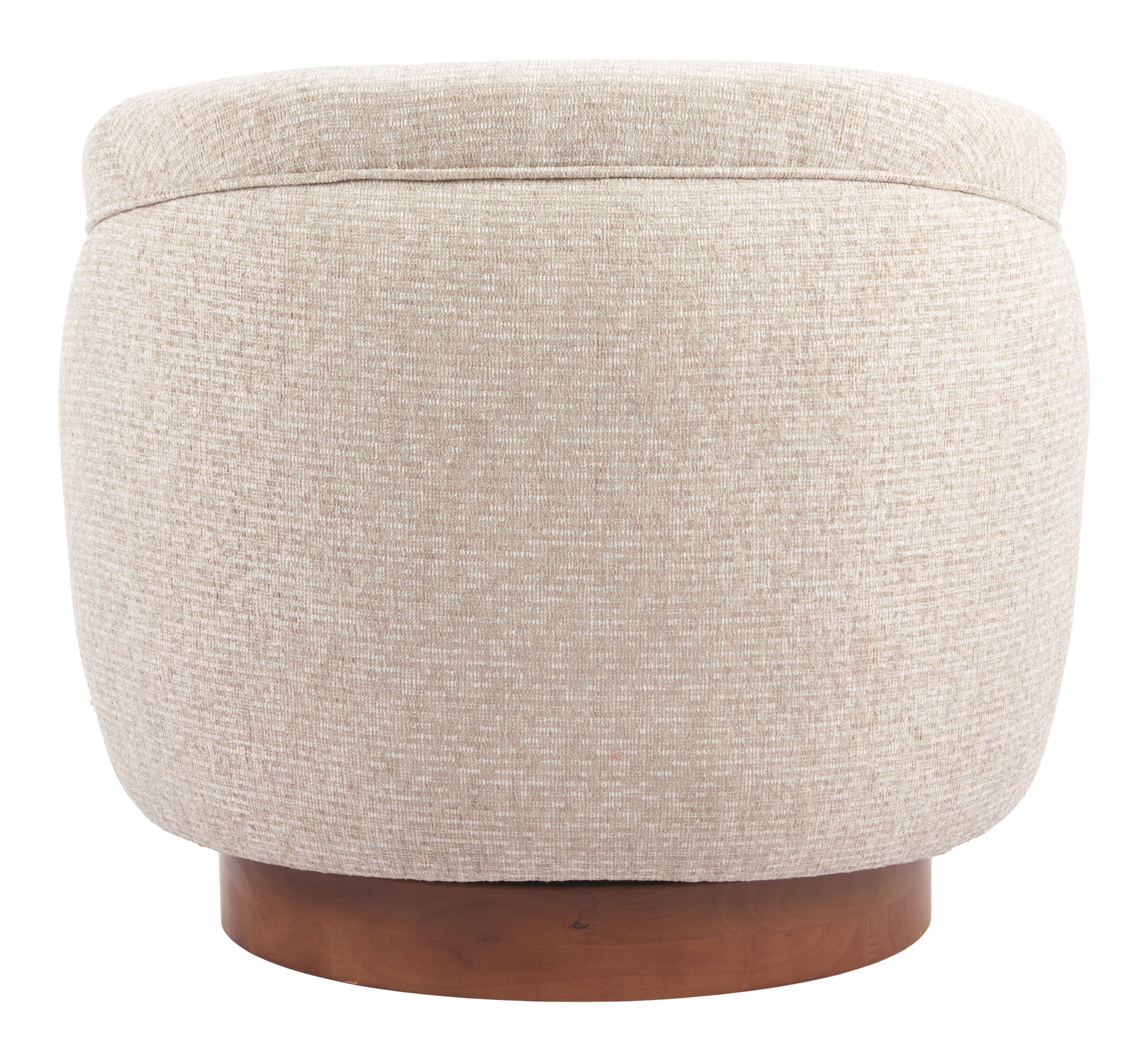Vinta Swivel Chair Beige - 4