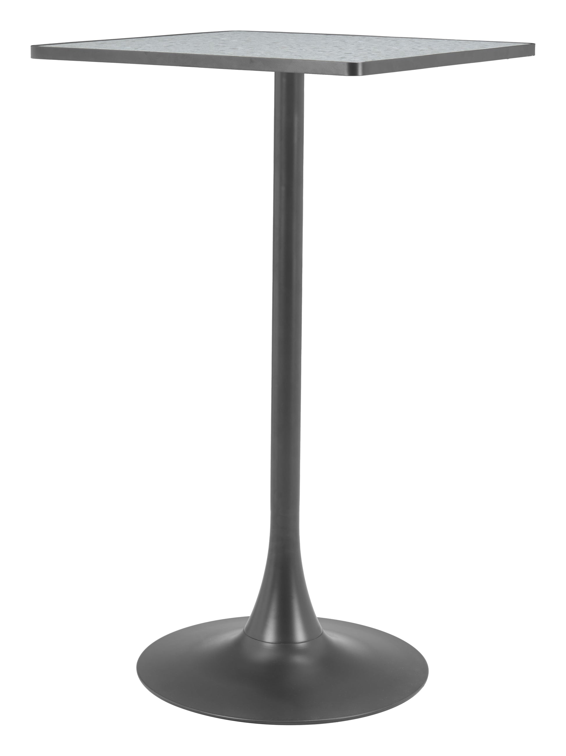 Spot Bar Table Gray & Black - 4