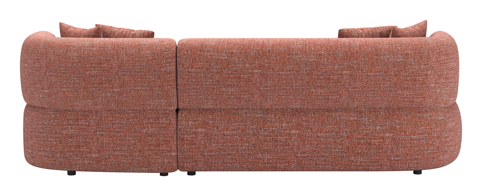 Venezia Chaise Sectional Brown - 4