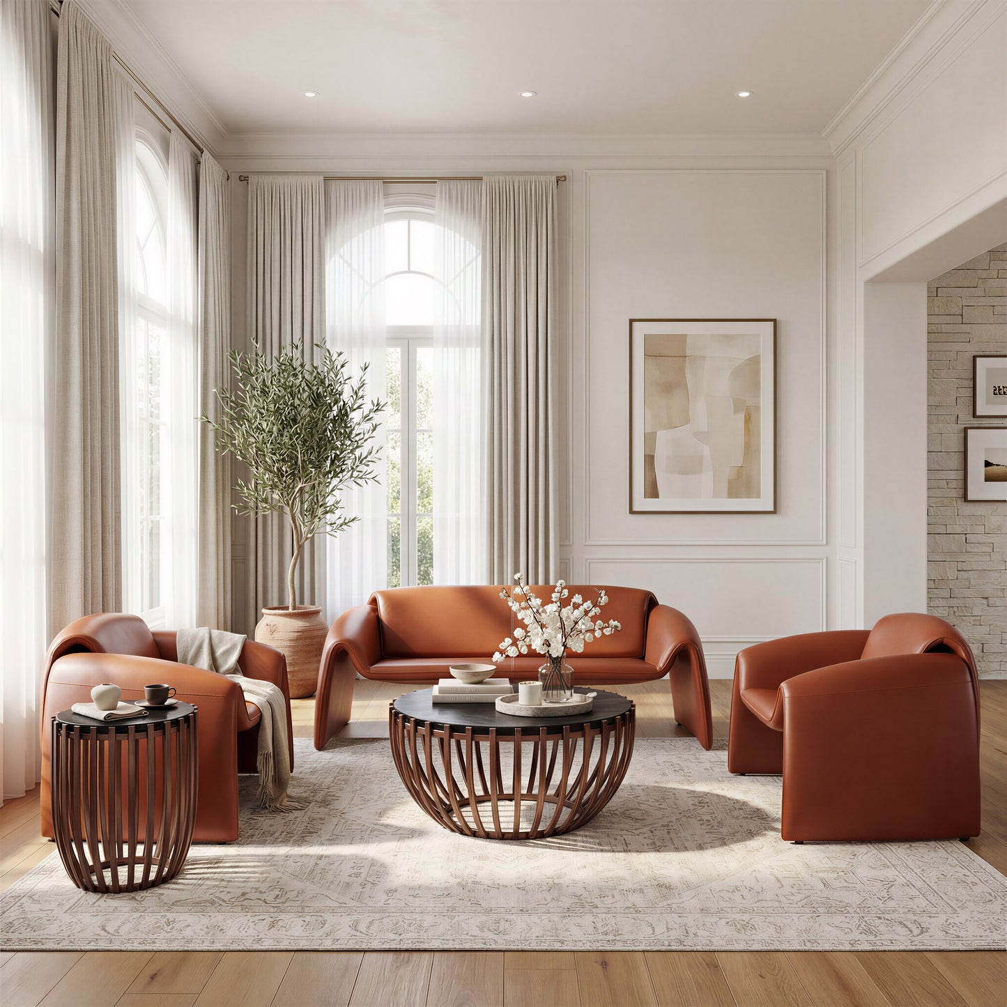 Horten Sofa Brown - 9