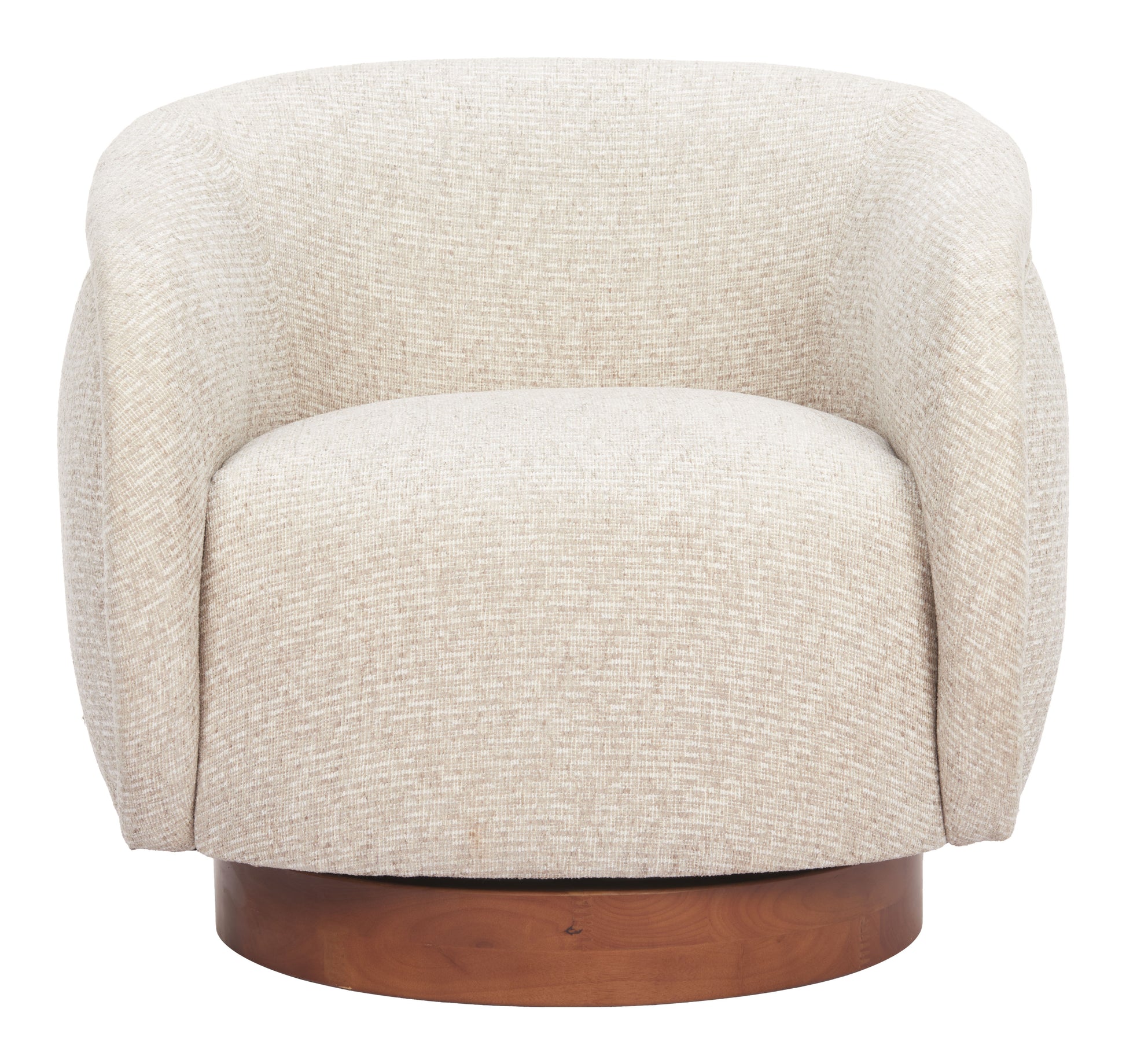 Vinta Swivel Chair Beige - 3