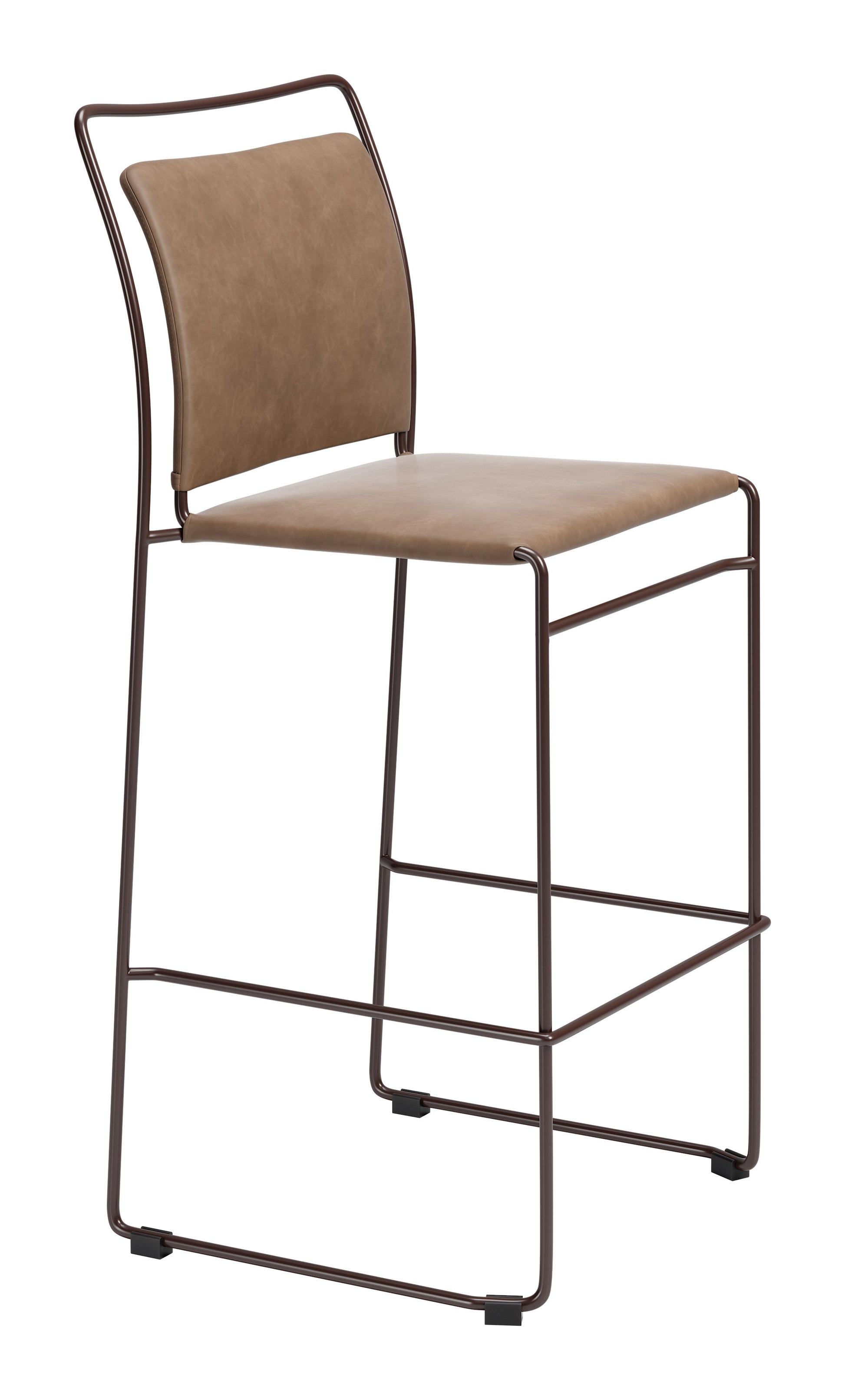 Verbena Barstool (Set of 2) Brown - 6