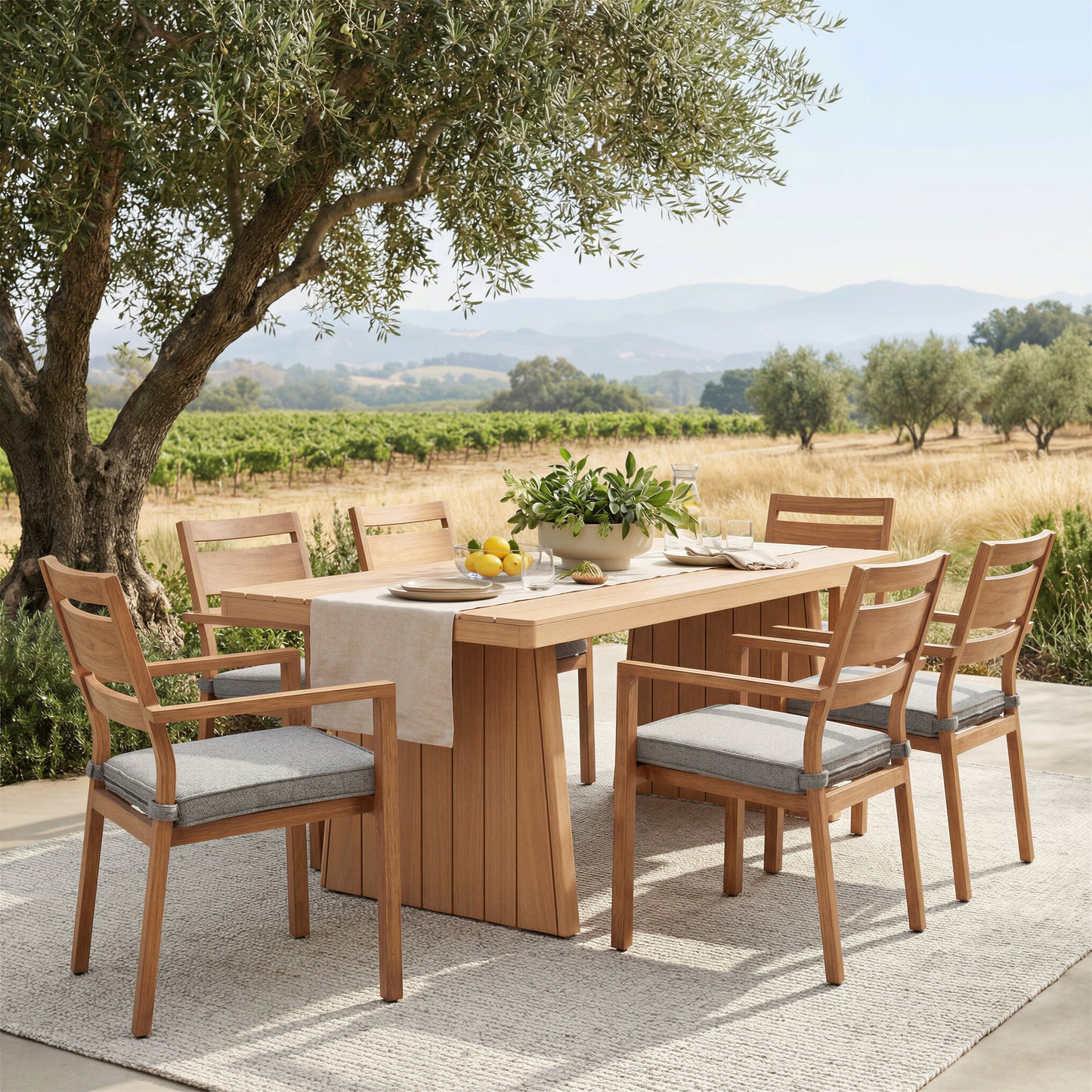 Nimone Dining Table Natural - 9