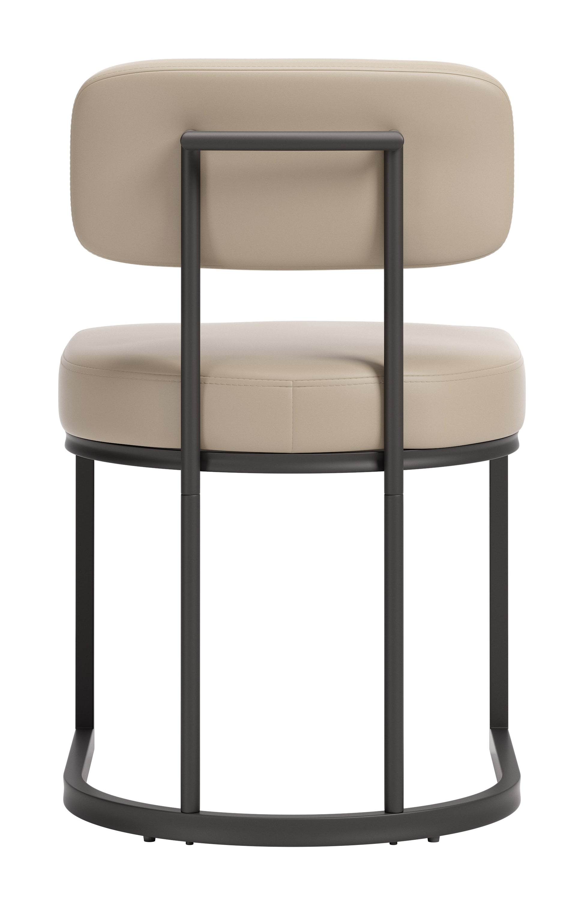 Velar Dining Chair (Set of 2) Beige & Gray - 4