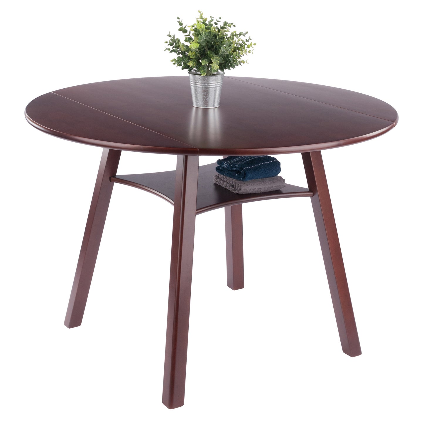 Marbelle Double Drop Leaf Dining Table, Walnut