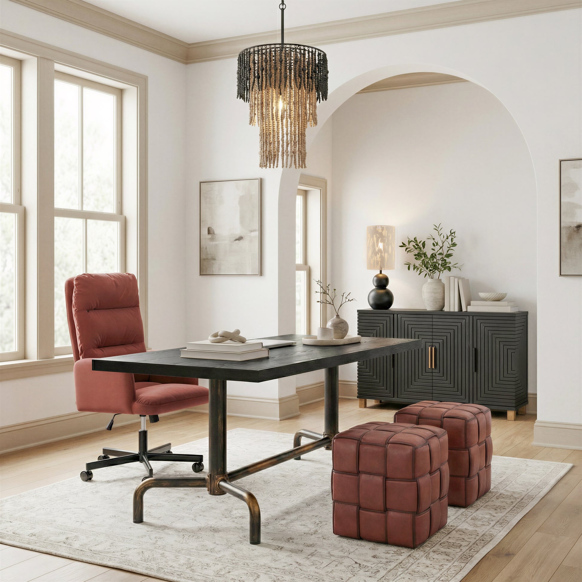 Zare Ottoman Brown - 7