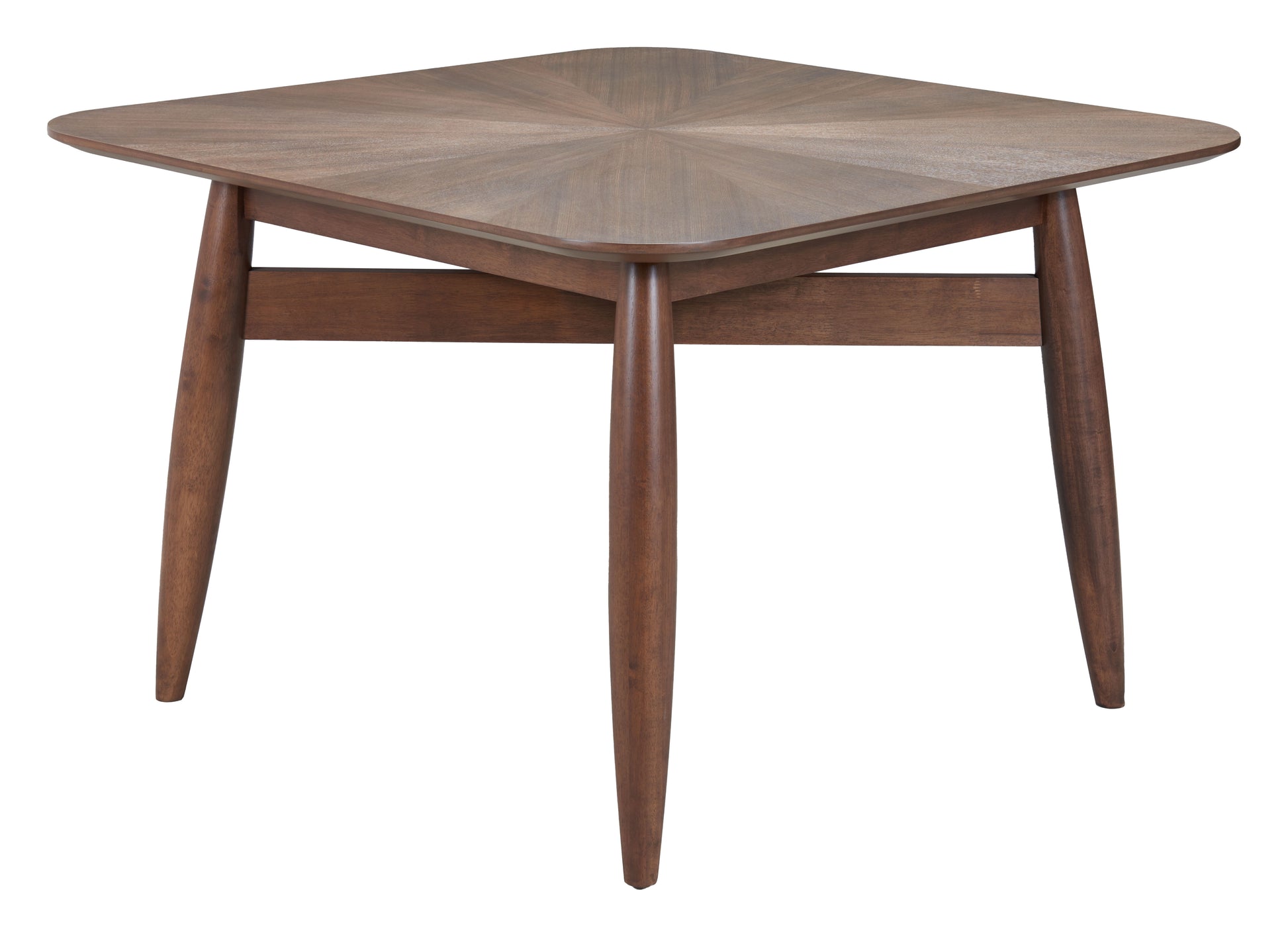 Silea Square Dining Table Espresso - 2