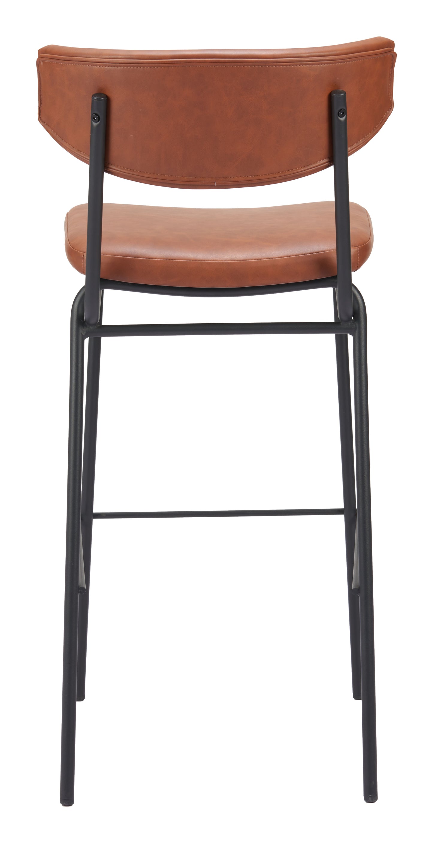 Charon Barstool (Set of 2) Vintage Brown - 4