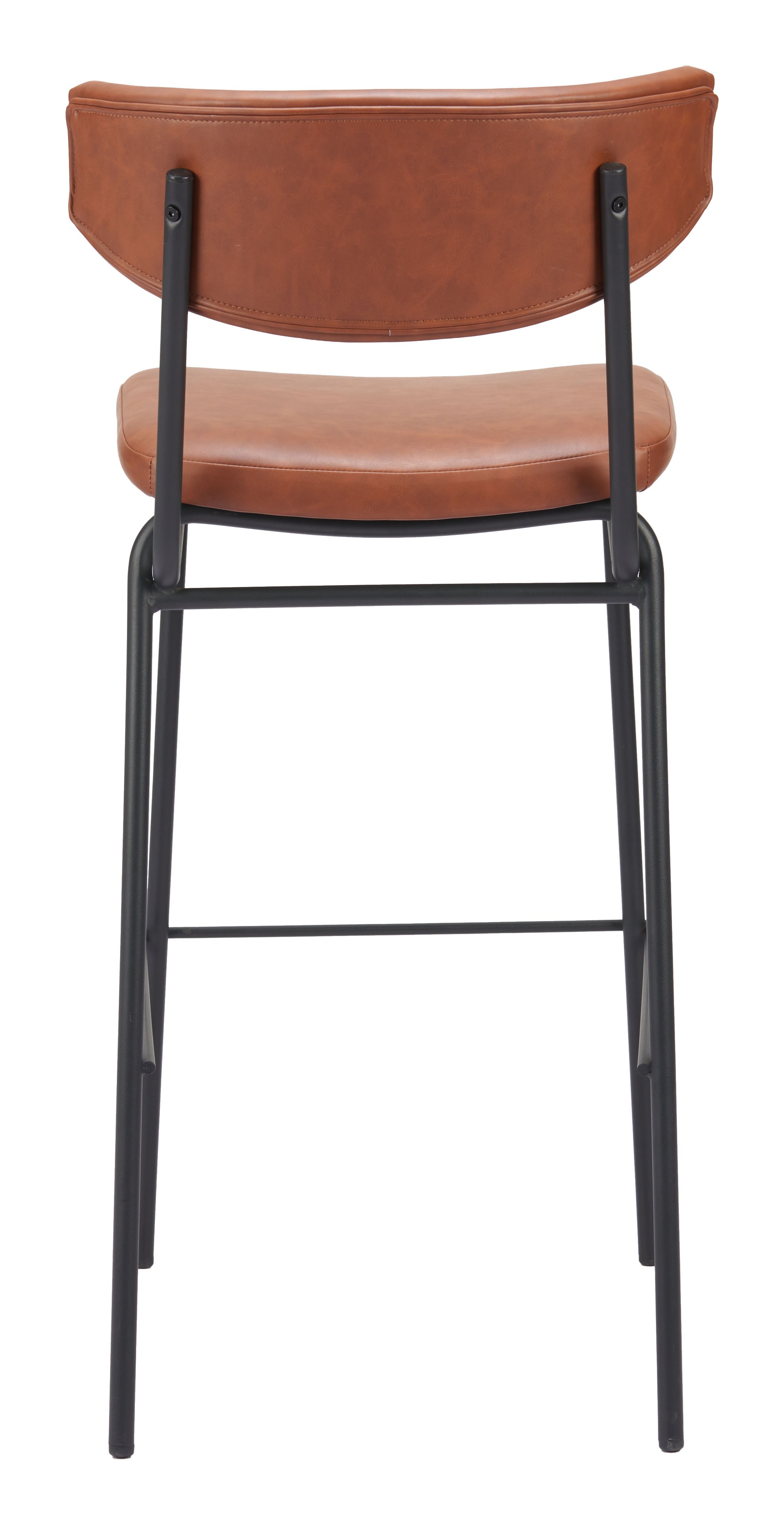 Charon Barstool (Set of 2) Vintage Brown - 4