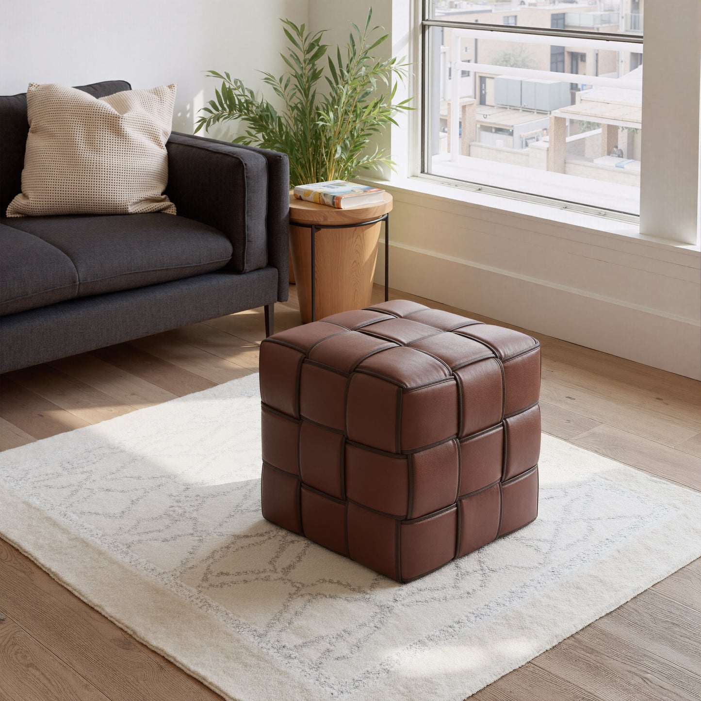Zare Ottoman Brown - 6