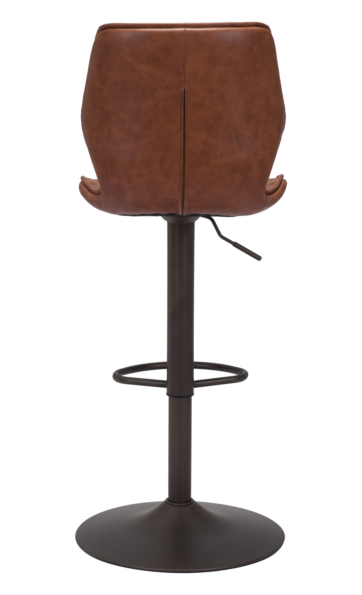 Seth Barstool Vintage Brown & Dark Bronze