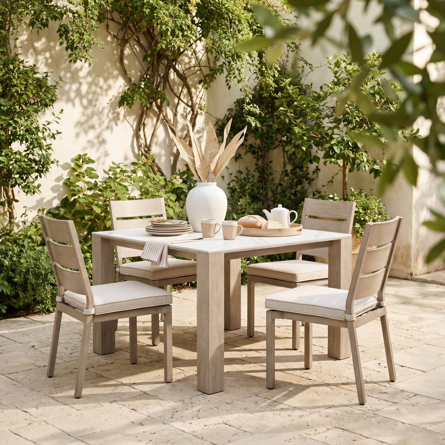 Reefline Armless Dining Chair (Set of 2) Gray - 10