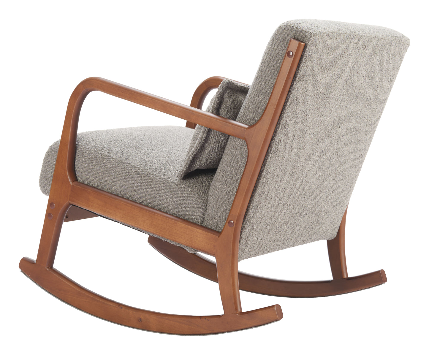 Hady Rocking Chair Gray - 5