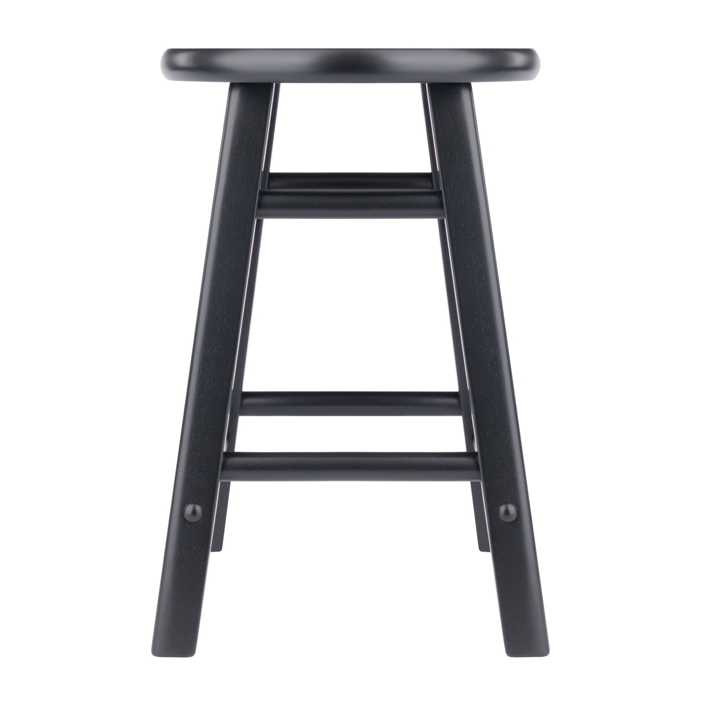Element 2-Pc Dining Stool Set, Black
