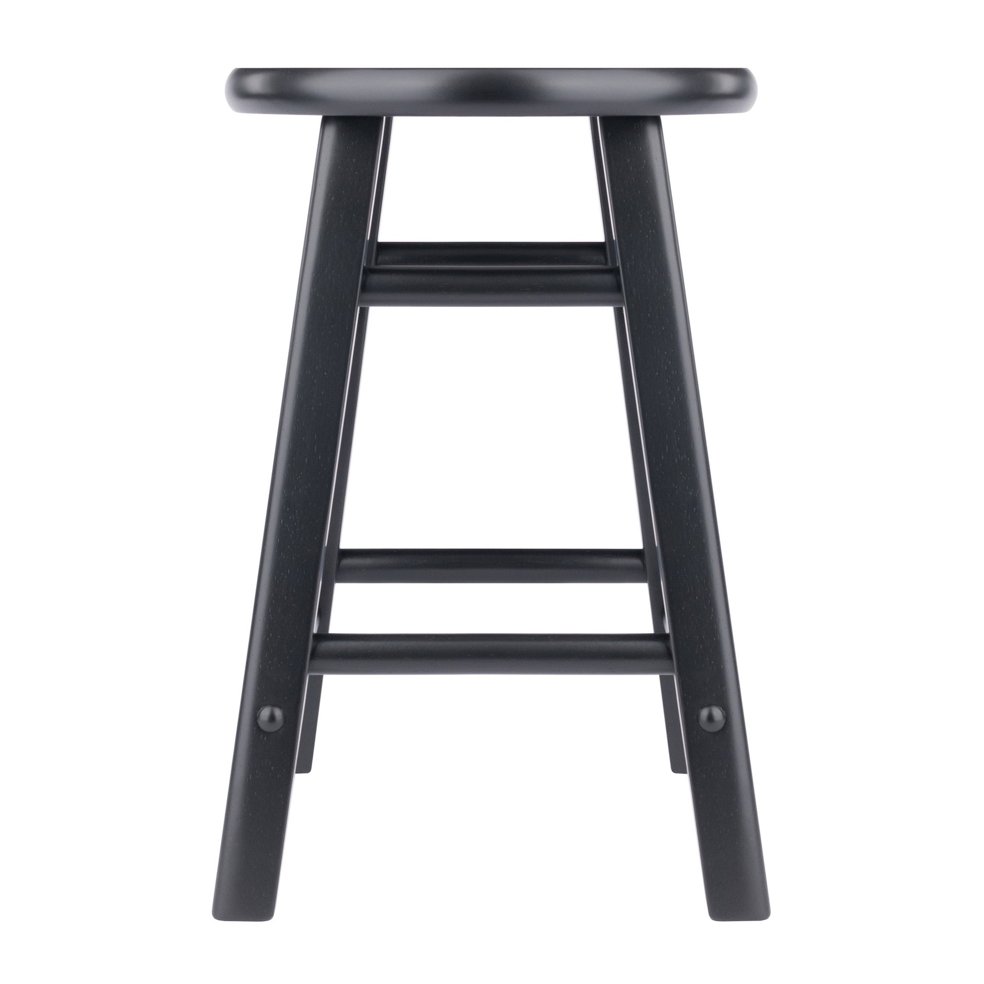 Element 2-Pc Dining Stool Set, Black
