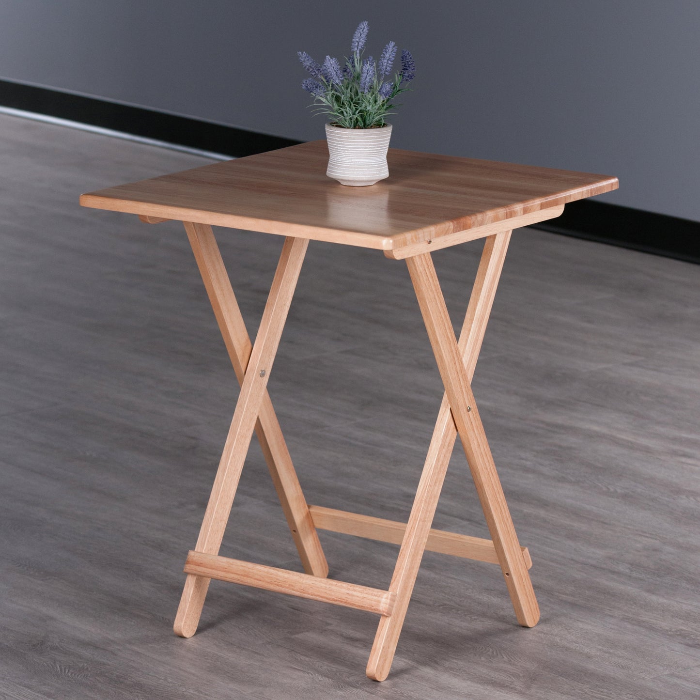 Delaney Folding Table, Natural