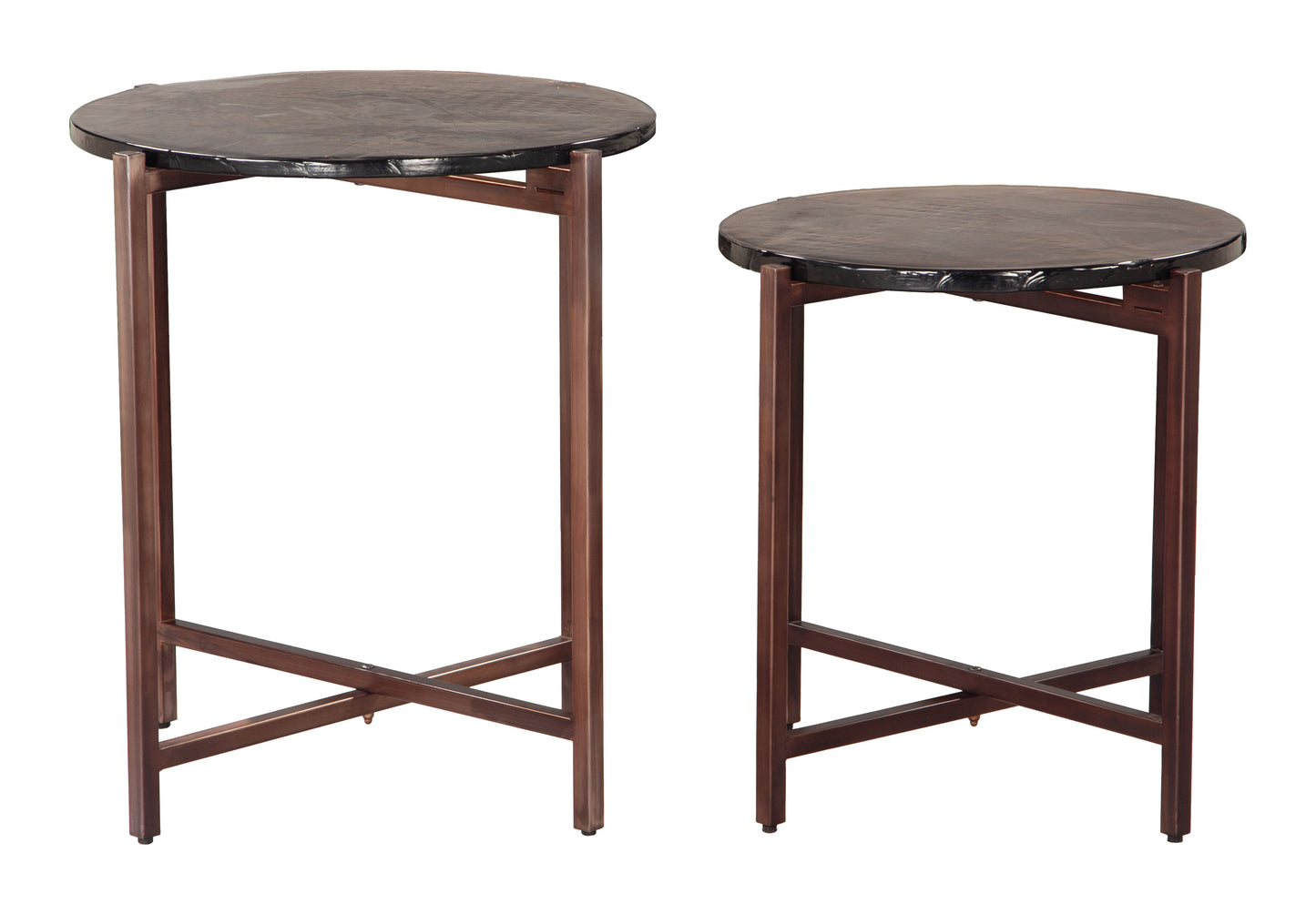 Gema Coffee Table Set (2-Piece) Bronze - 2