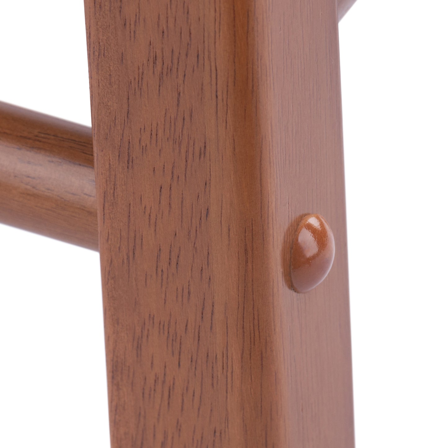 Element 2-Pc Dining Stool Set, Teak