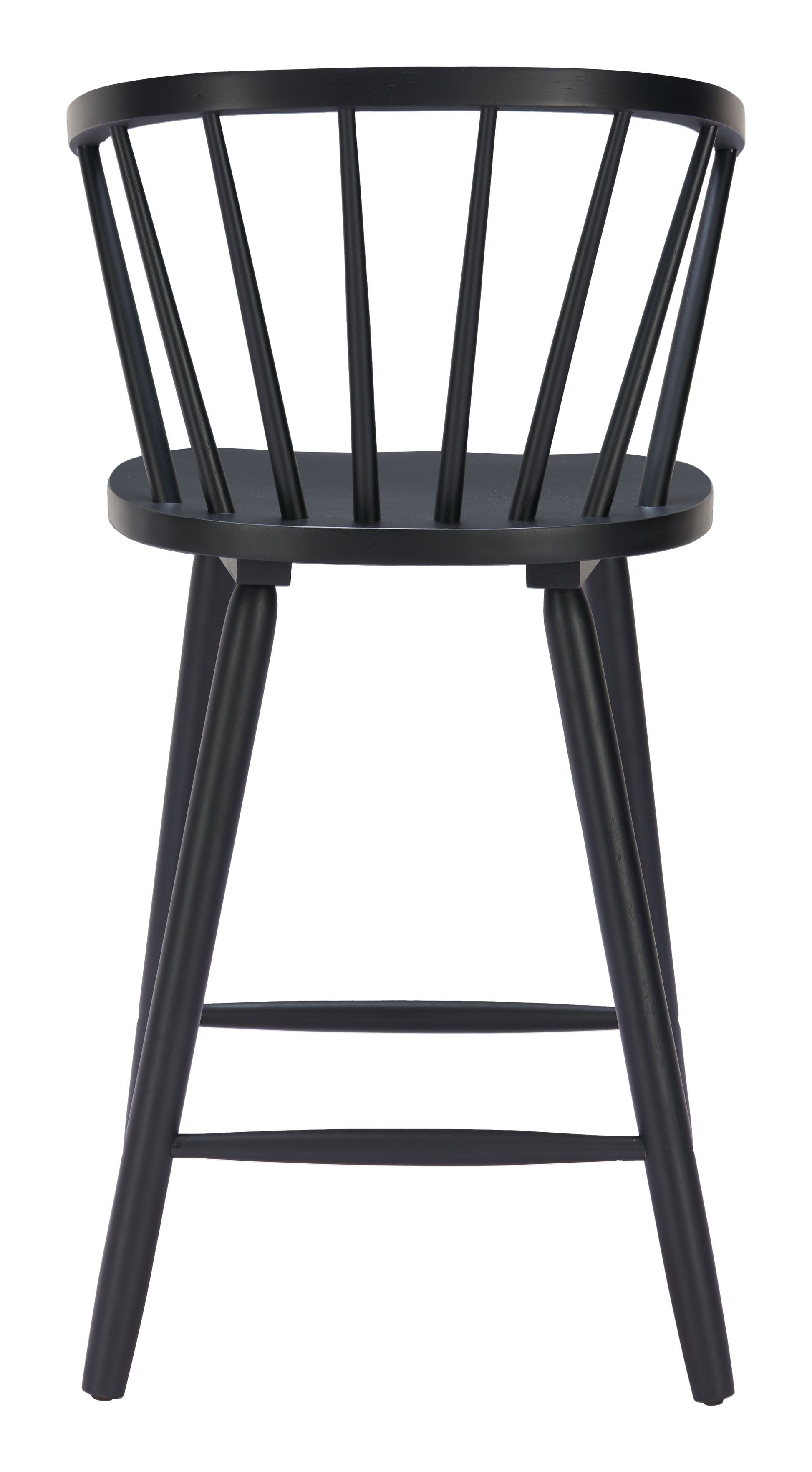 Stenger Counter Stool (Set of 2) Black - 4