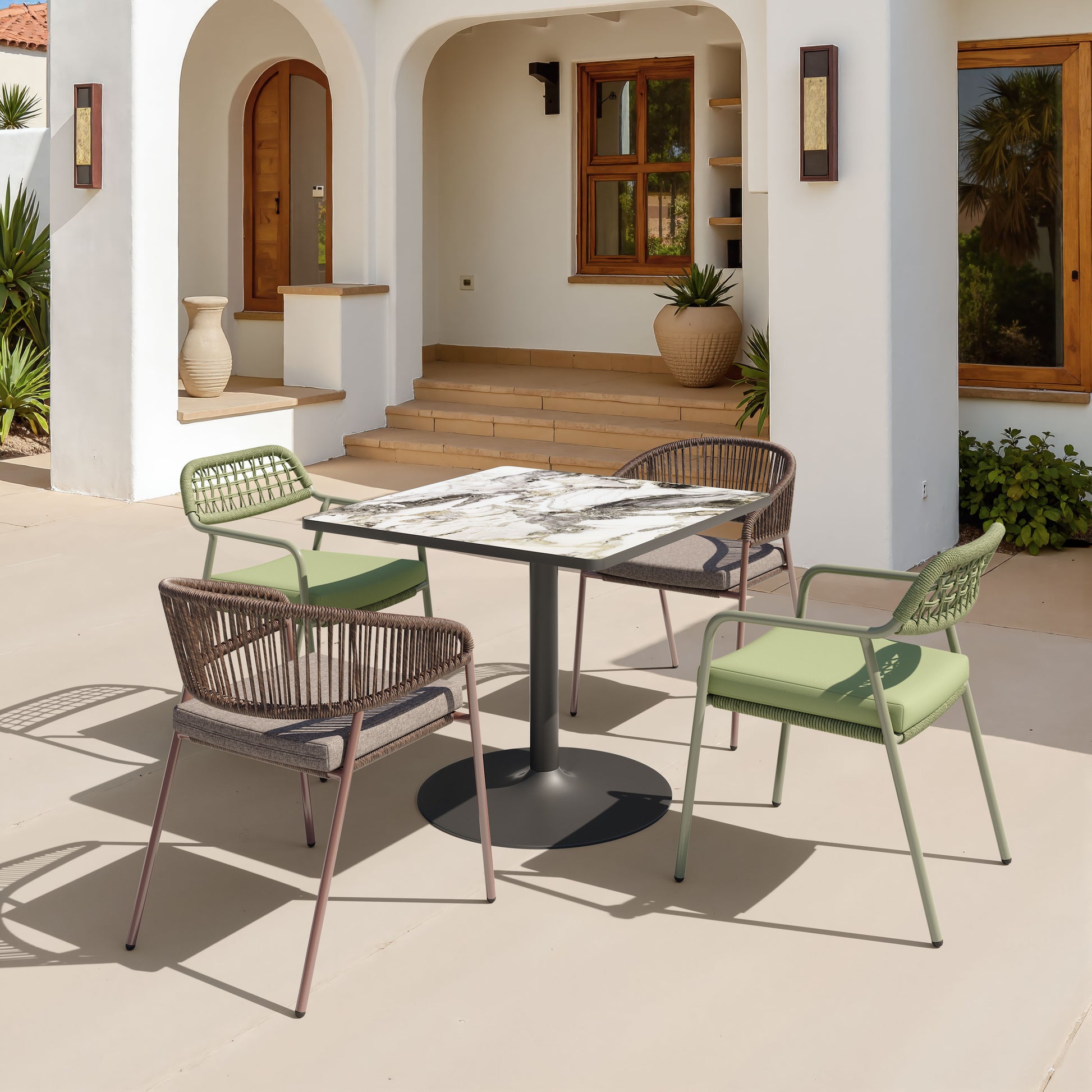 Skye Dining Chair (Set of 2) Brown - 10