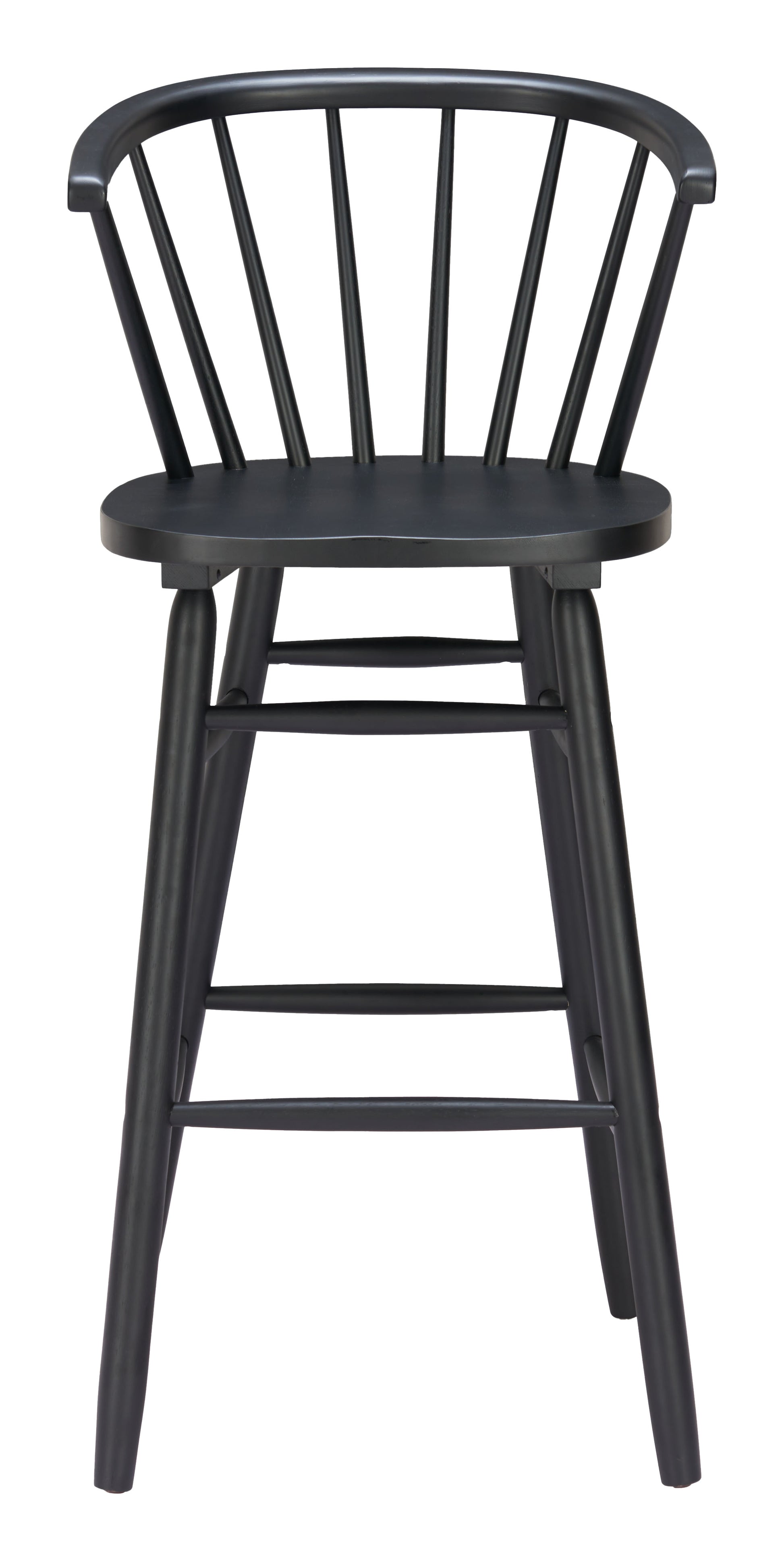 Stenger Barstool (Set of 2) Black - 3