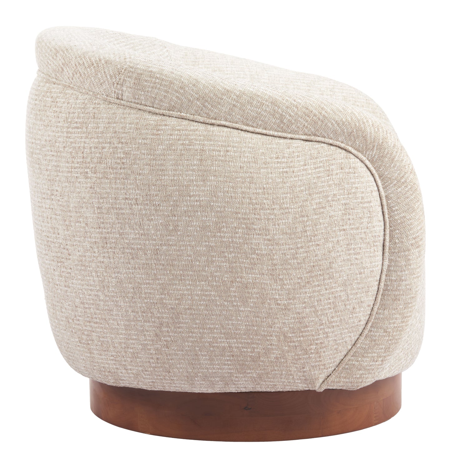 Vinta Swivel Chair Beige - 2
