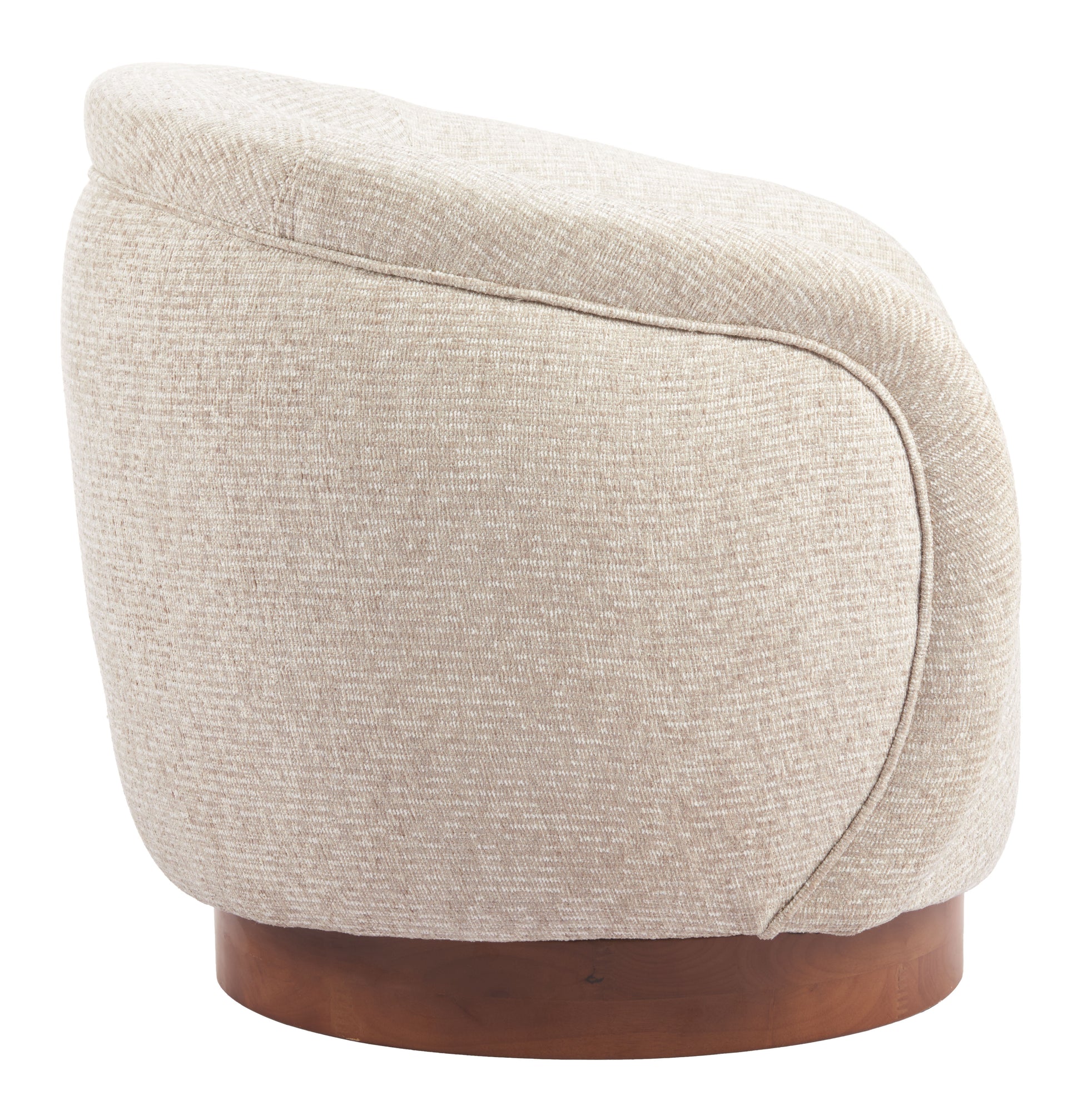 Vinta Swivel Chair Beige - 2