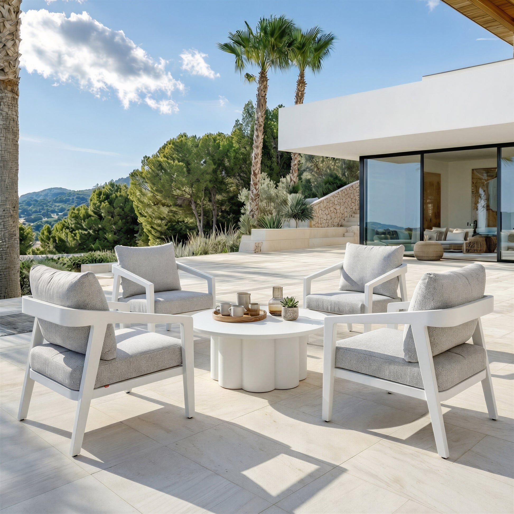 Roccia Armchair Gray - 10