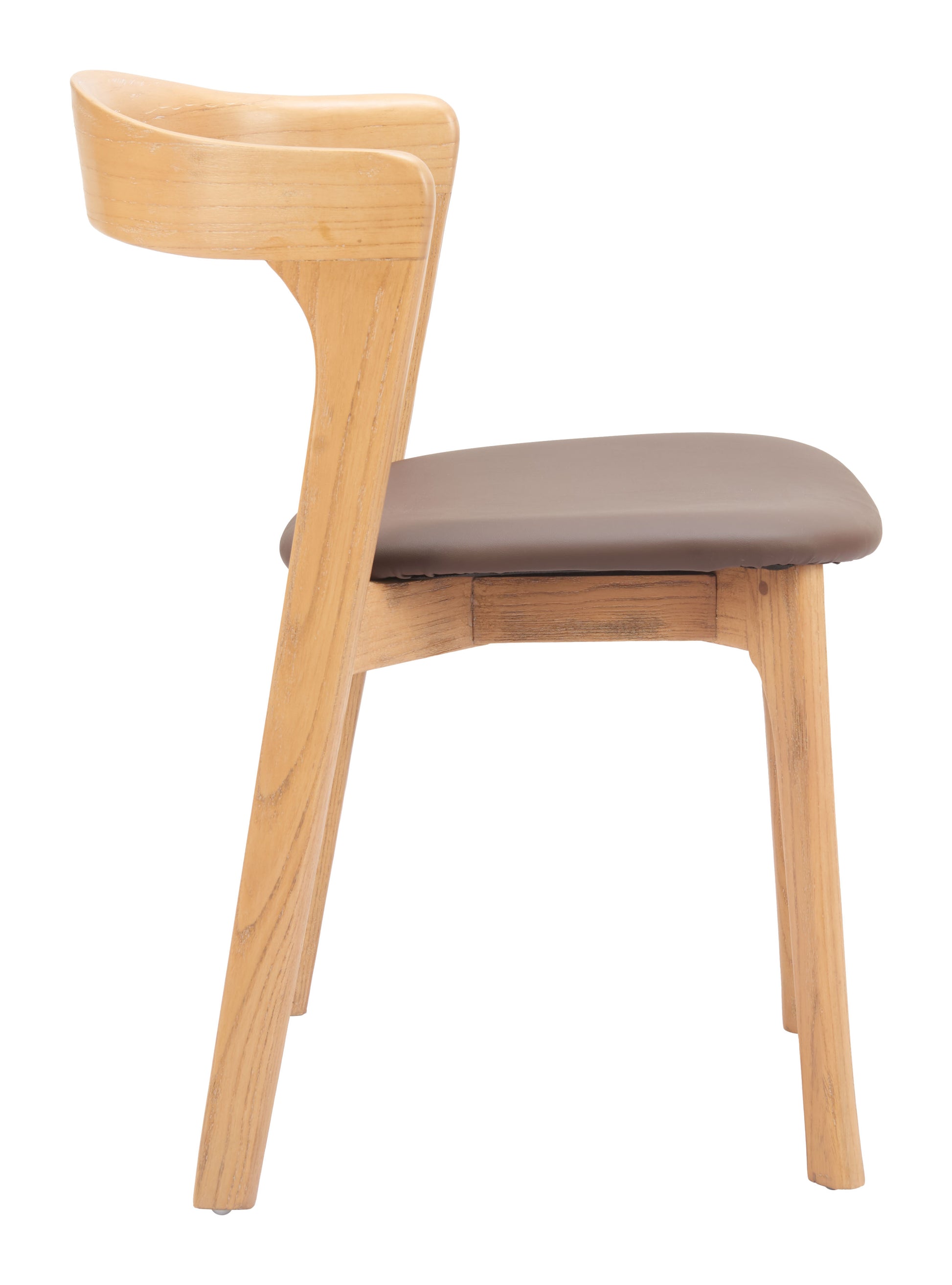 Pioro Dining Chair (Set of 2) Brown & Natural - 2