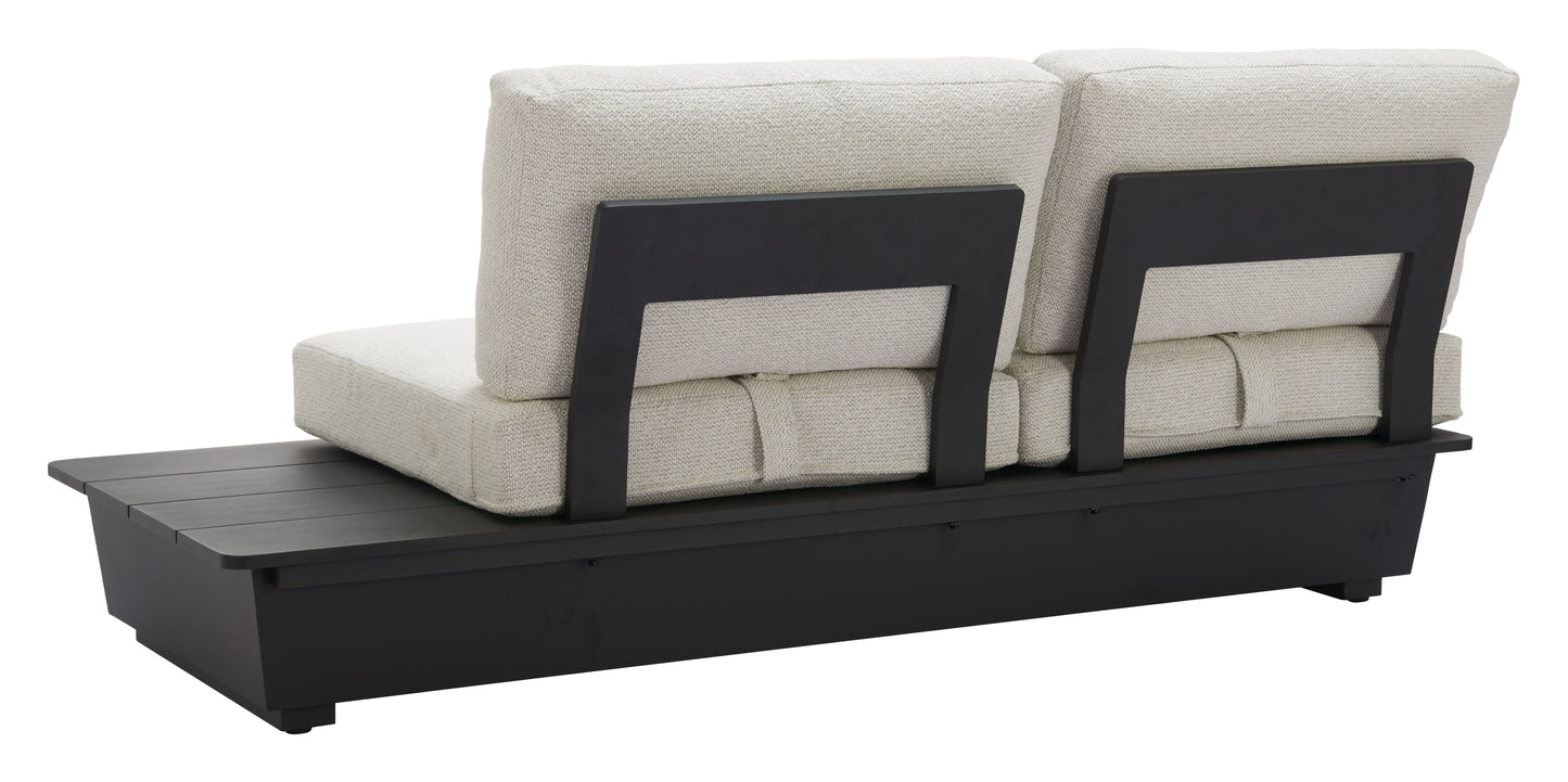 Tien RHF Loveseat Beige - 5