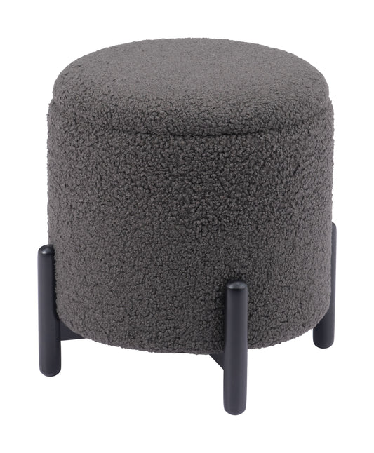 Calistoga Ottoman Dark Gray