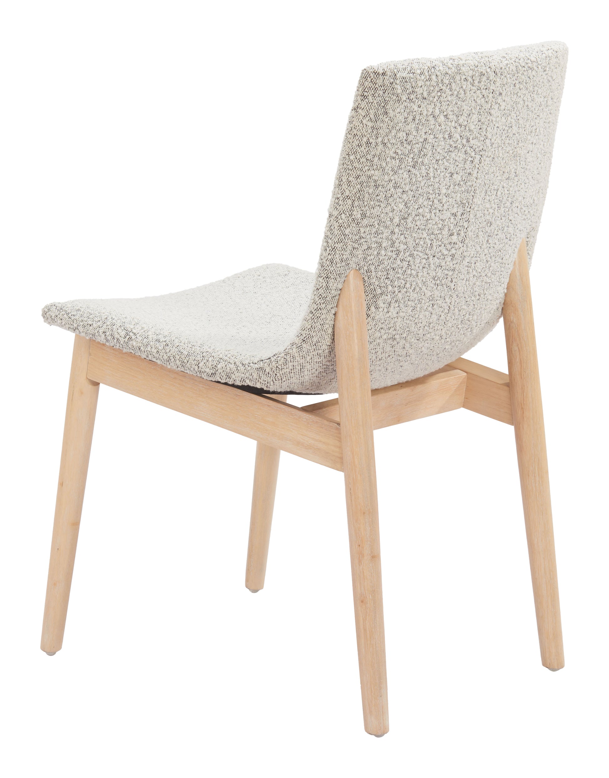 Raha Dining Chair (Set of 2) Gray & Whitewashed - 5